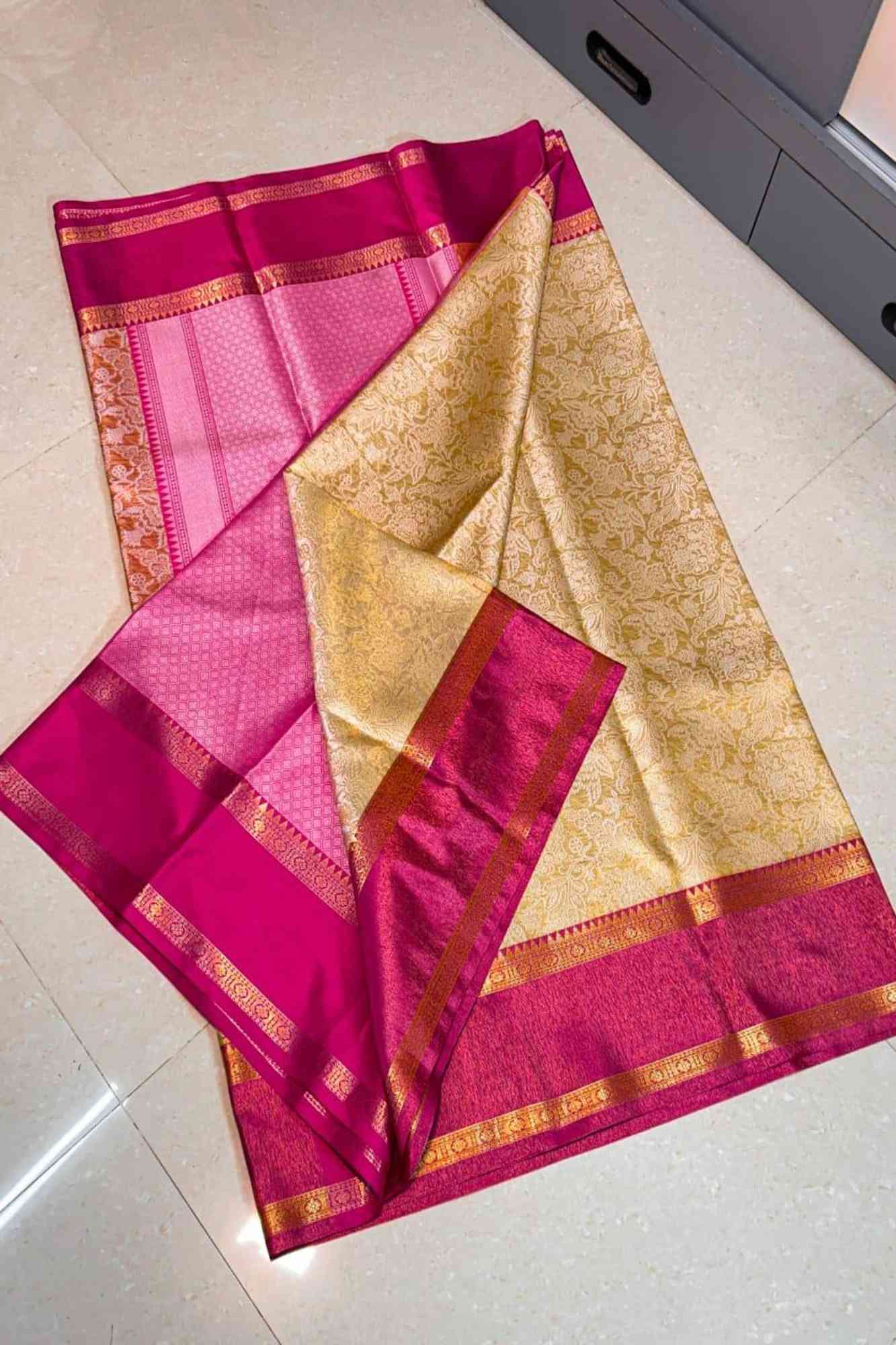 Banarasi ready to wear saree for wedding