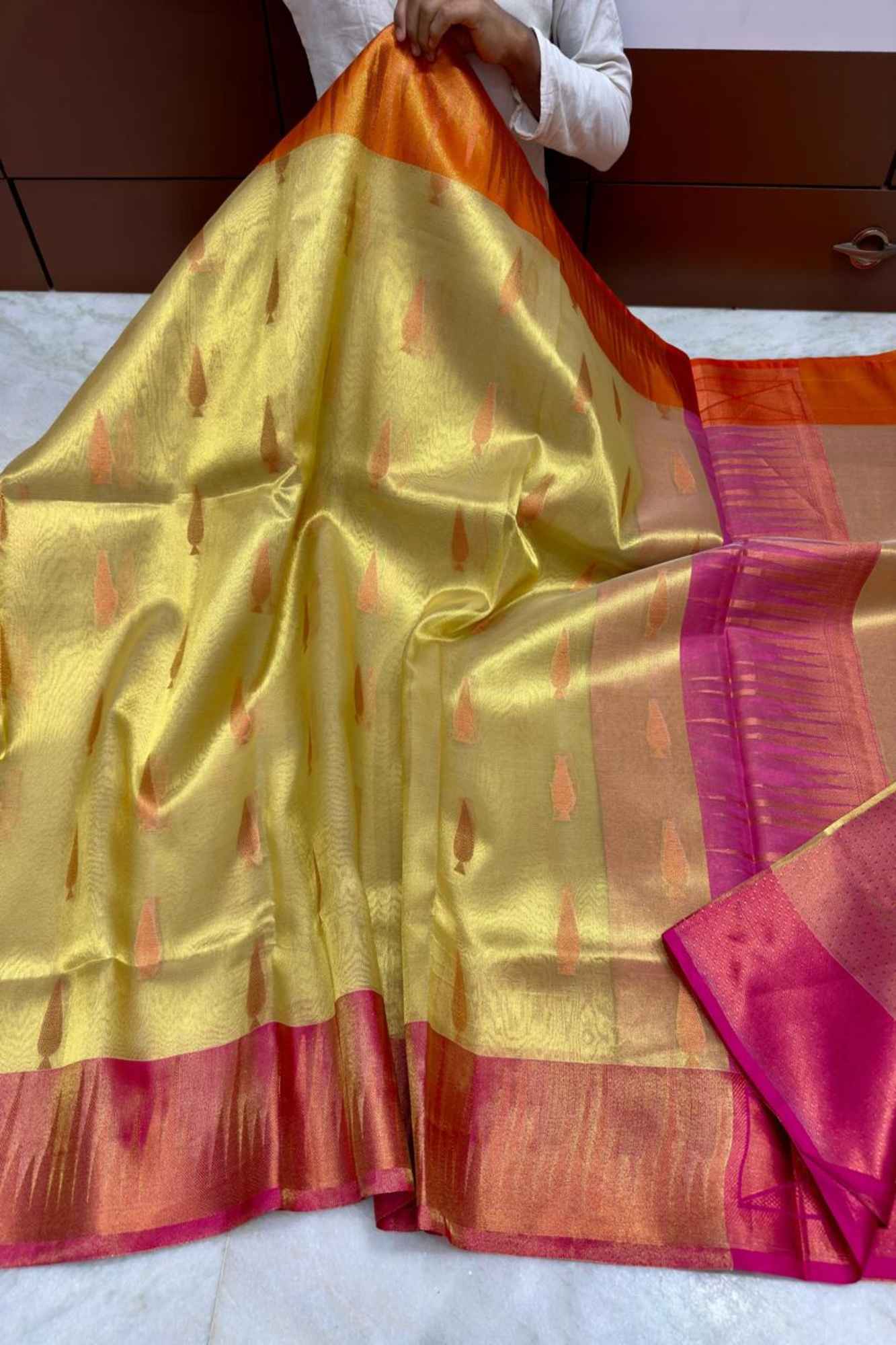 Kanjivaram ready to wear saree for wedding