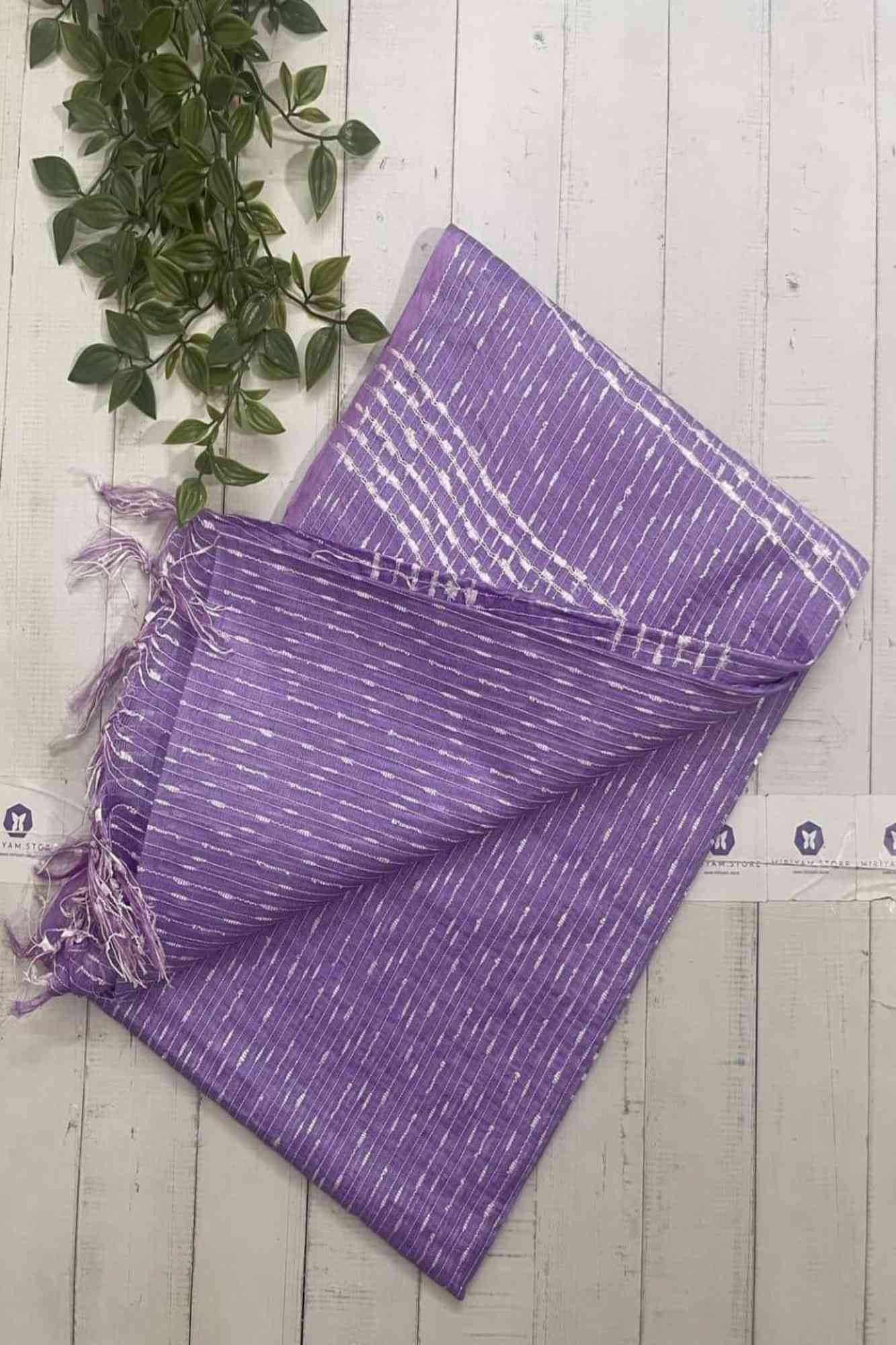 Kota Viscose Silk with All Over Intricate Weaving Design Ready To Wear Saree