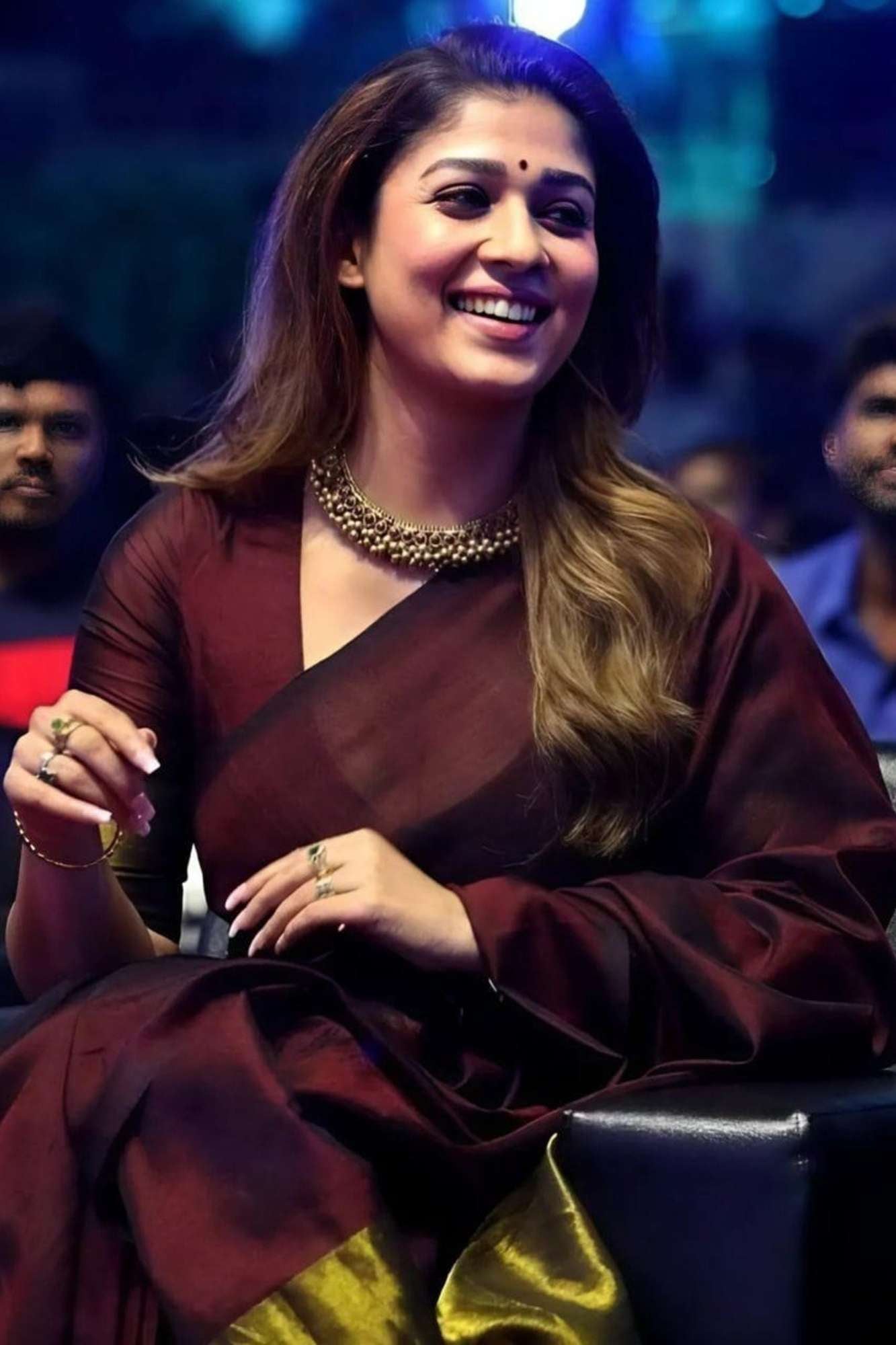 Maroon and Olive Khadi Cotton with Subtle Zari Sheen and Tassel Ready to Wear Saree