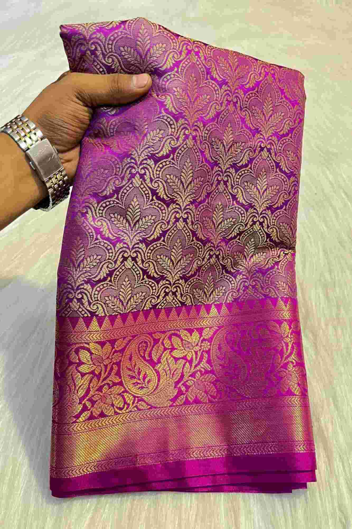 Tapeta Silk with Zari Weaving Ready To Wear Saree