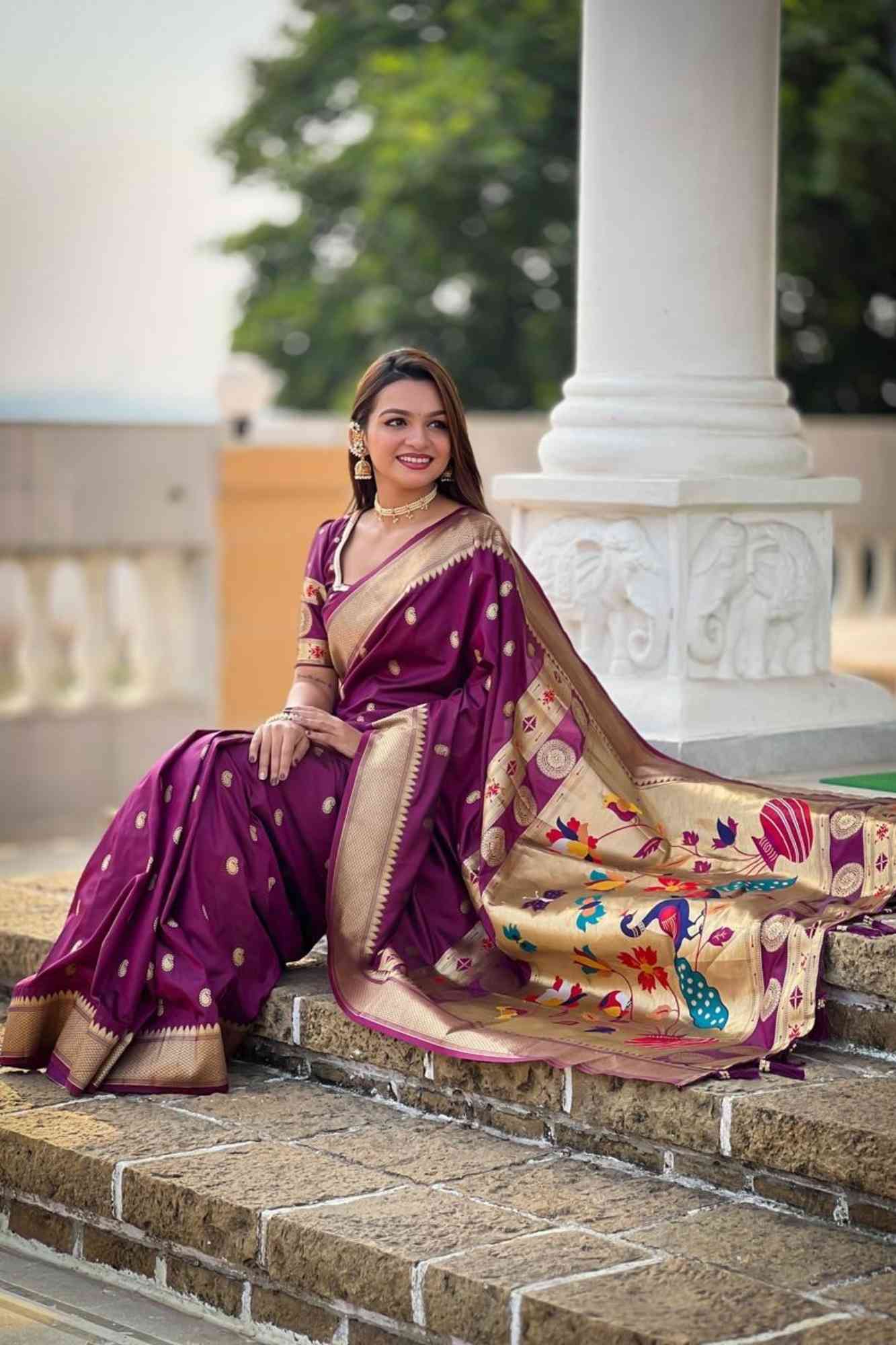 Paithani Ready To Wear Saree