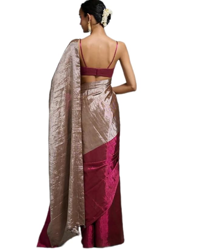 Tiisue Silk Dabal Ton Ready To Wear Saare