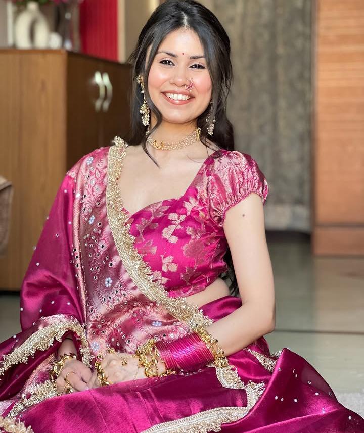 Banarasi Tissue Silk with Elegant Hand Embellishments Ready To Wear Saree