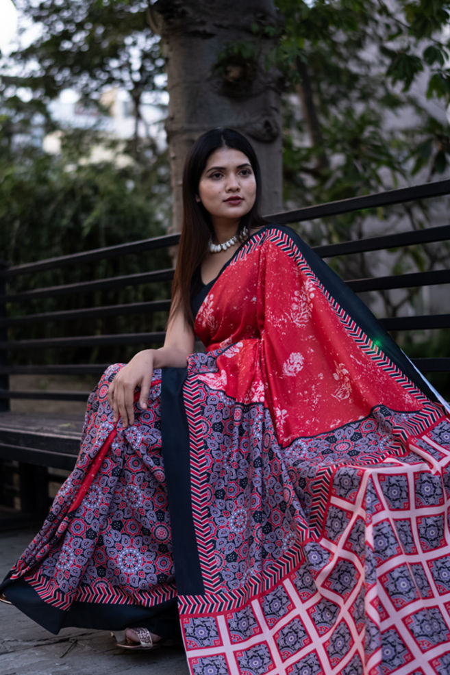 Ready to Wear One Minute Sarees Prestitched Sarees customised Plus Size