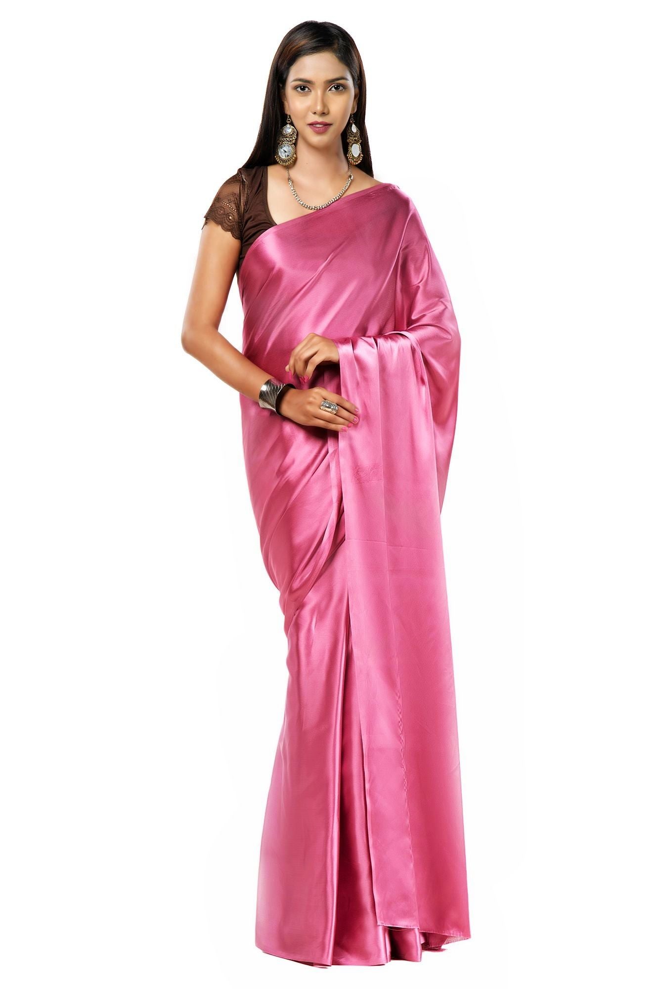 Pink satin silk ensemble - Isadora Life Online Shopping Store