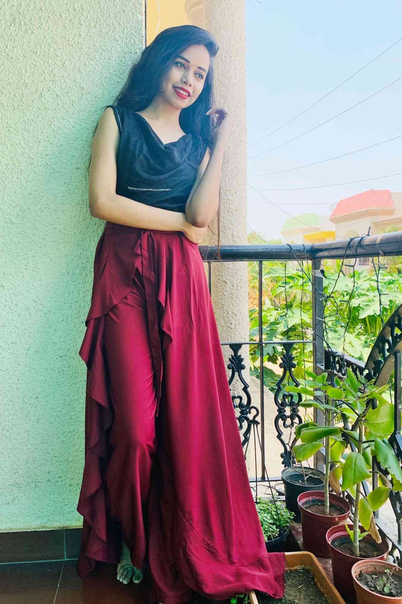 Classy & comfy rayon satin pant skirt - Isadora Life Online Shopping Store