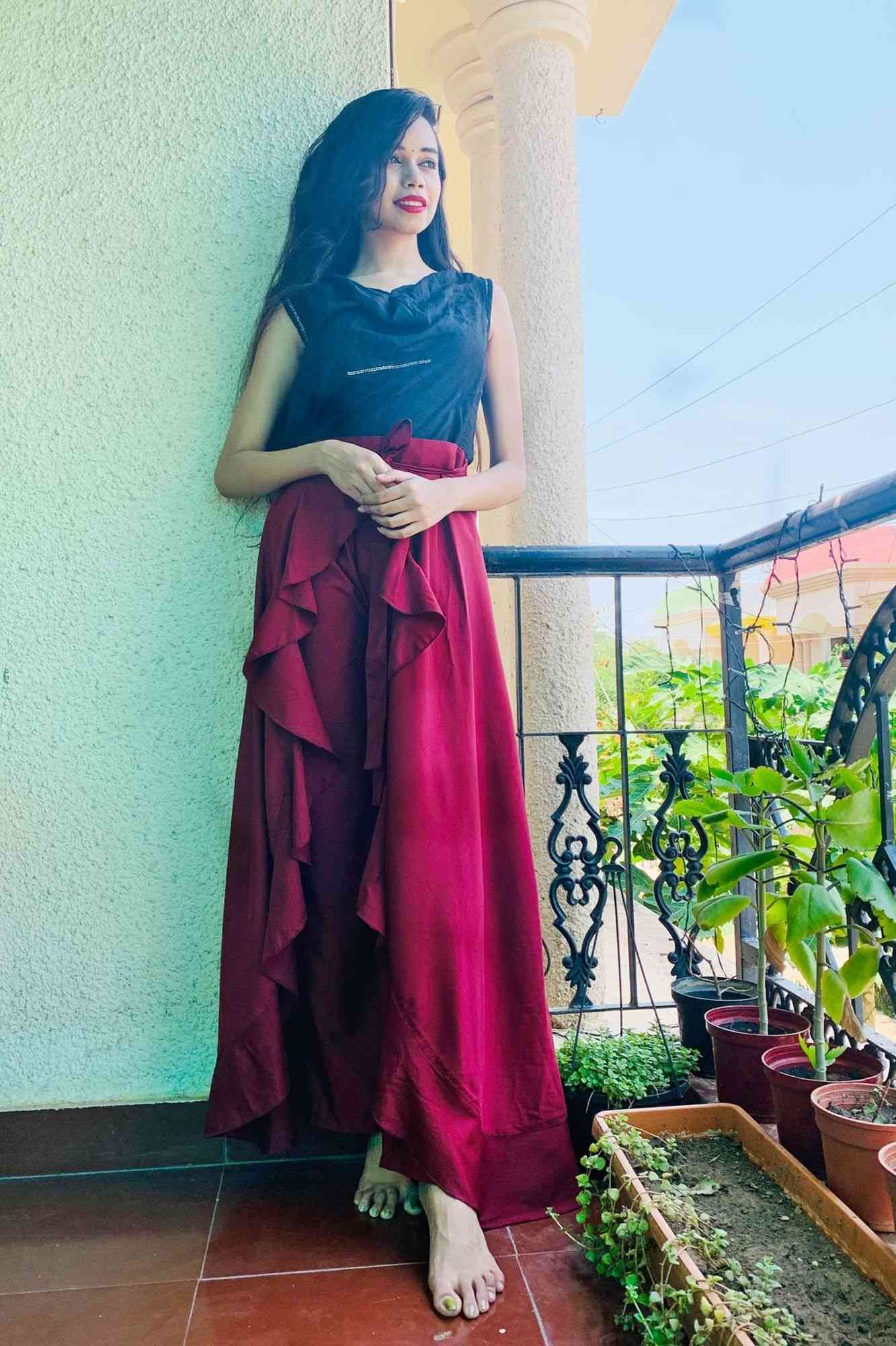 Classy & comfy rayon satin pant skirt - Isadora Life Online Shopping Store