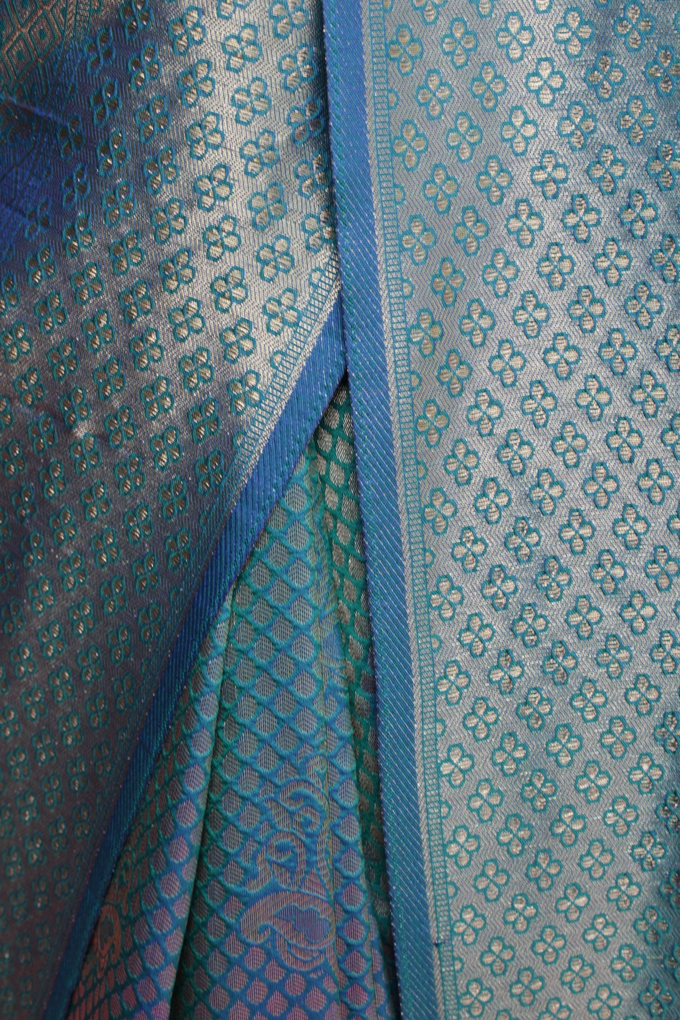 Ready to wear Dhoop Chaanv Zari Woven Banarasi Wrap in 1 minute saree - Isadora Life Online Shopping Store