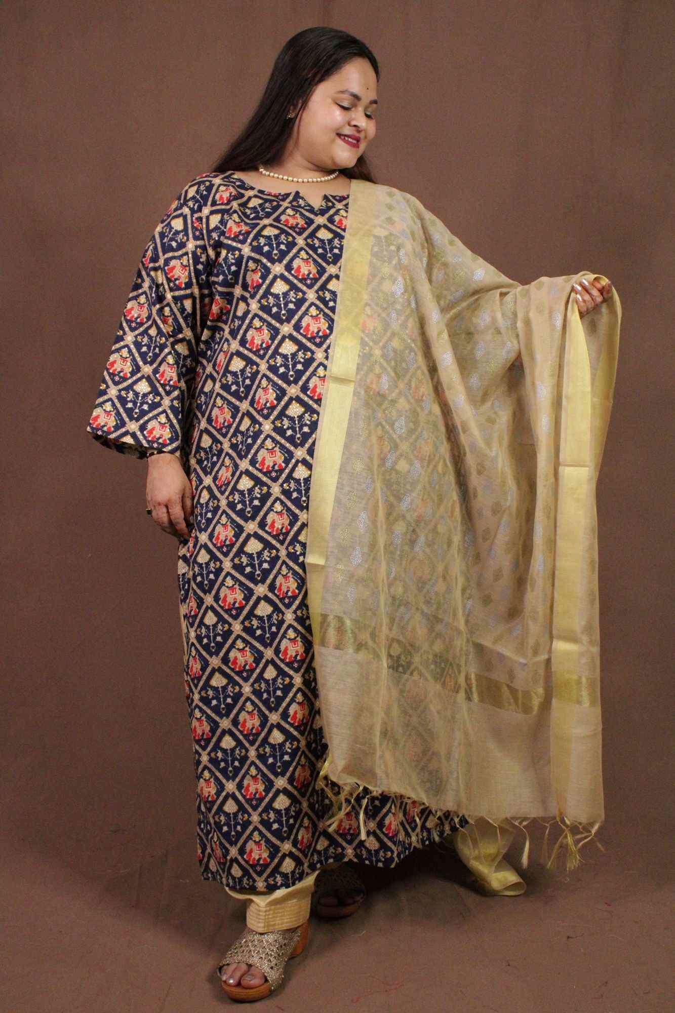 Beautiful Printed Cotton Ready to wear Salwar Kameez with Dupatta - Isadora Life Online Shopping Store