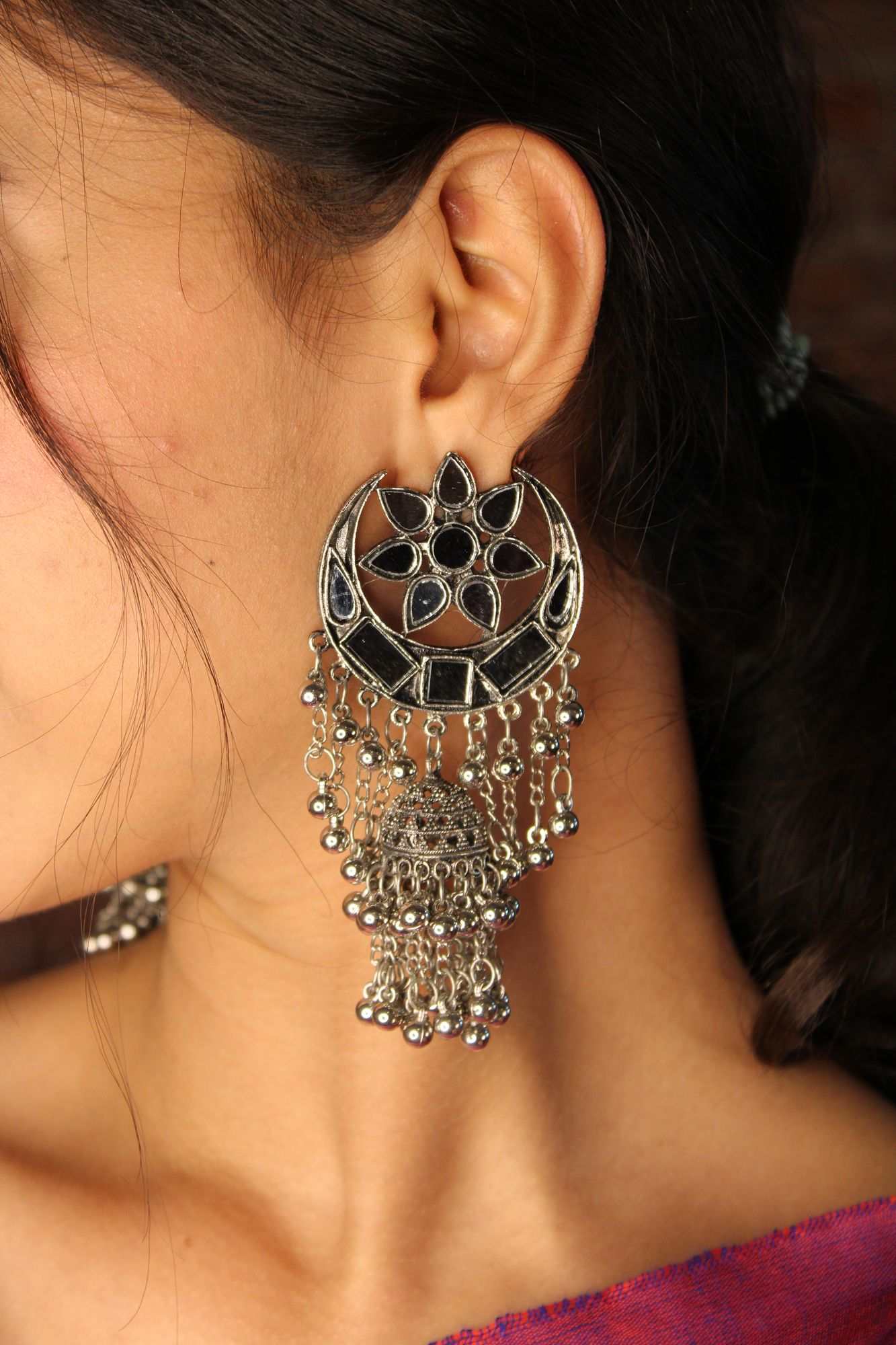 PIGHALTI CHAANDNI JHUMKE - Isadora Life Online Shopping Store