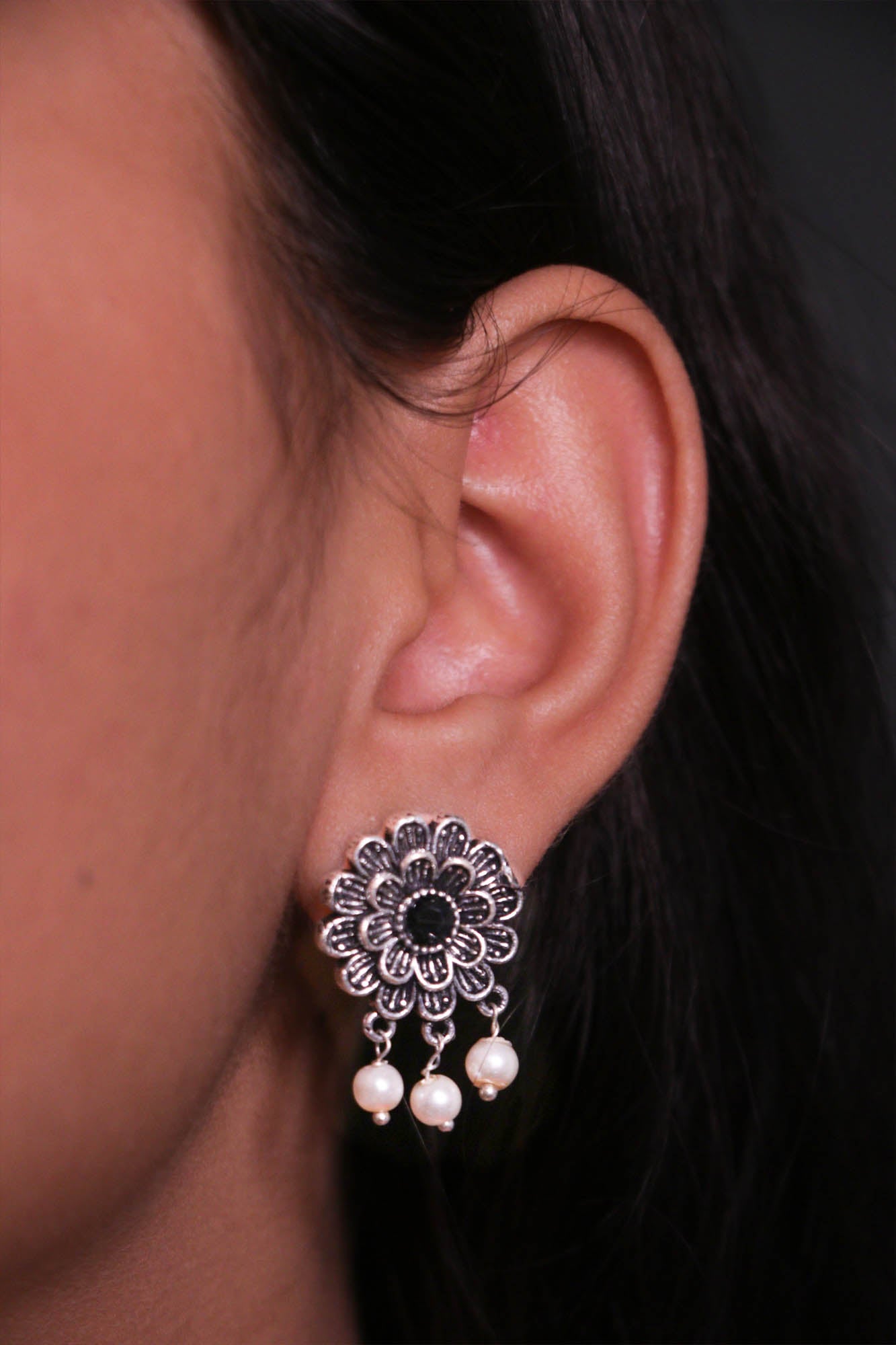 SILVER FLORAL MOTI SET - Isadora Life Online Shopping Store