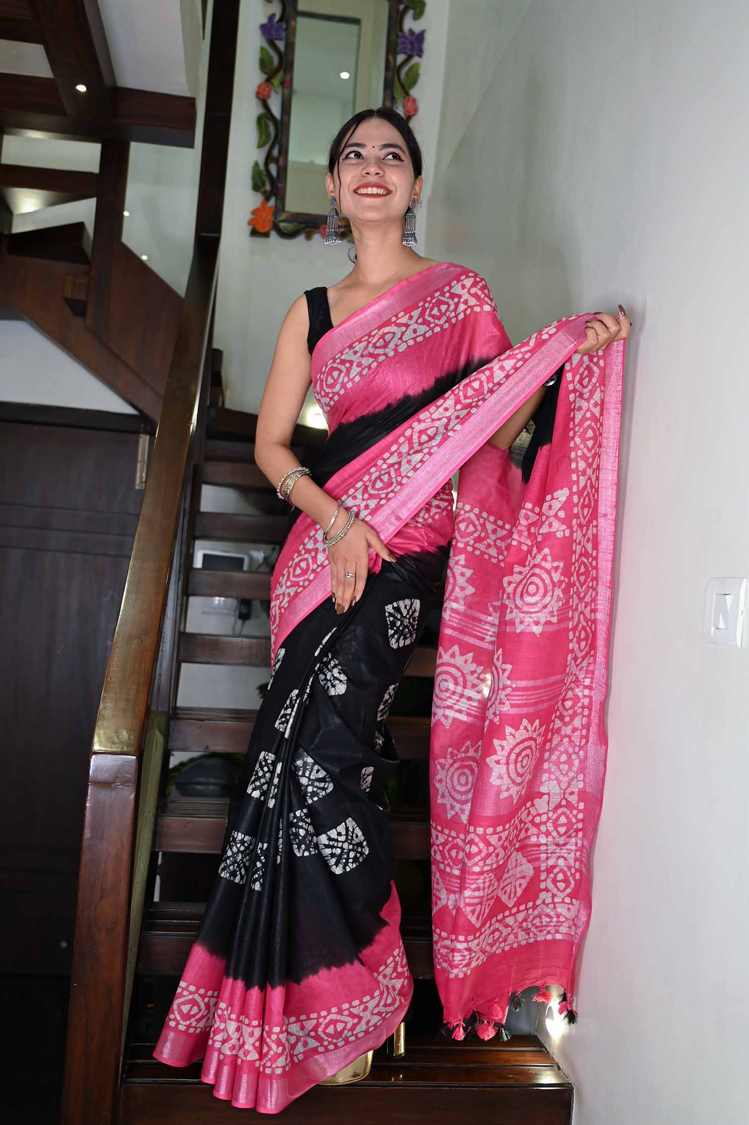 Border saree dress on sale patterns