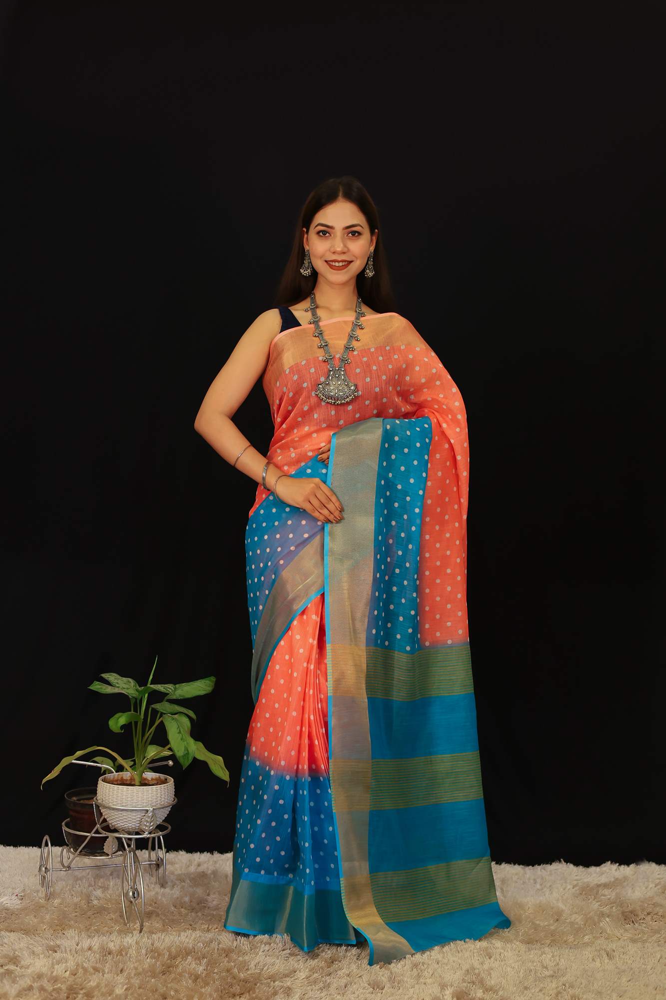 Ready to Wear One Minute Sarees Prestitched Sarees customised Plus Size 