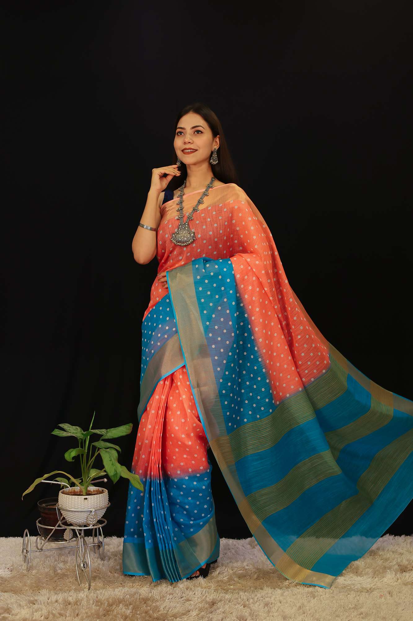 Ready to Wear One Minute Sarees Prestitched Sarees customised Plus Size 