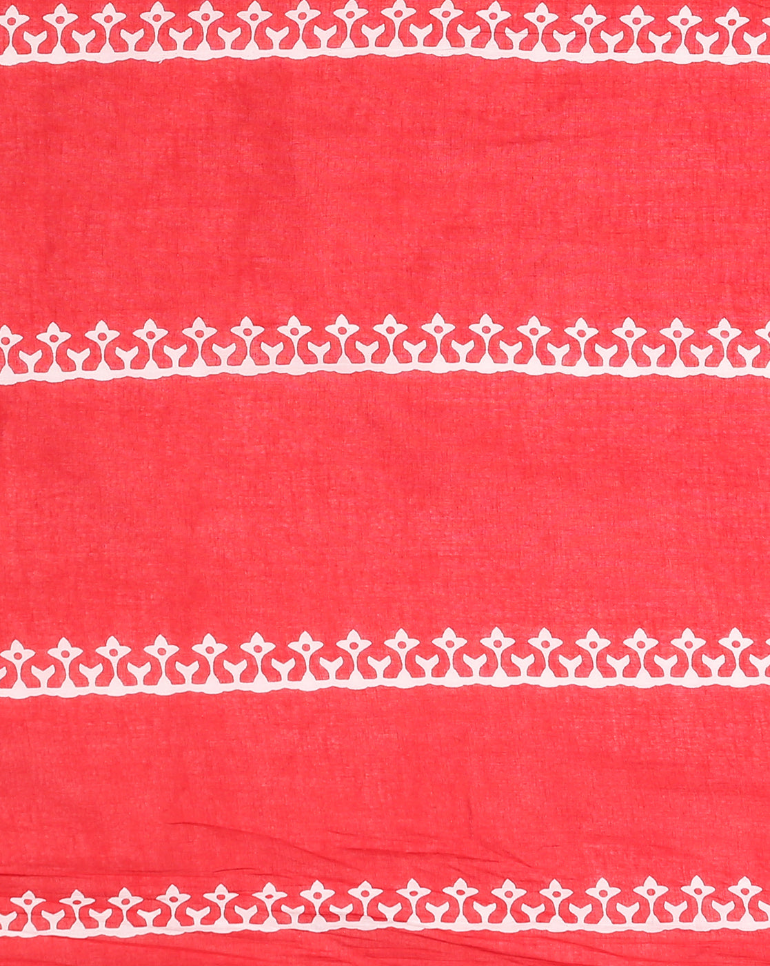 White Black Pure cotton Printed Saree with blouse piece | SHOBITAM