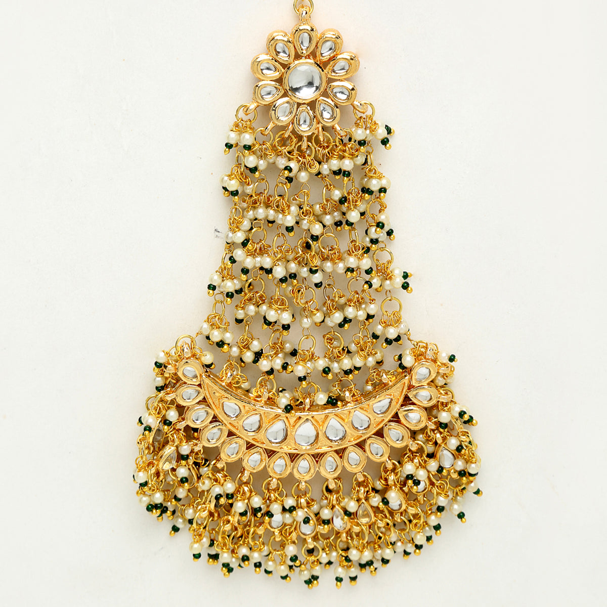 Women's Kundan Passa/ Jhoomar | SHOBITAM