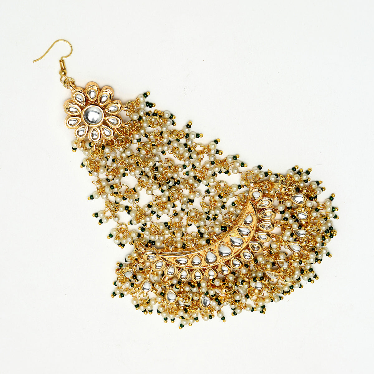 Women's Kundan Passa/ Jhoomar | SHOBITAM