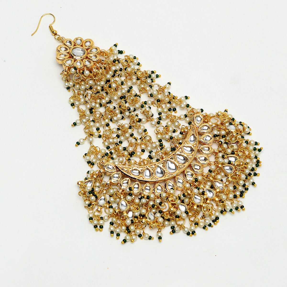 Women's Kundan Passa/ Jhoomar | SHOBITAM