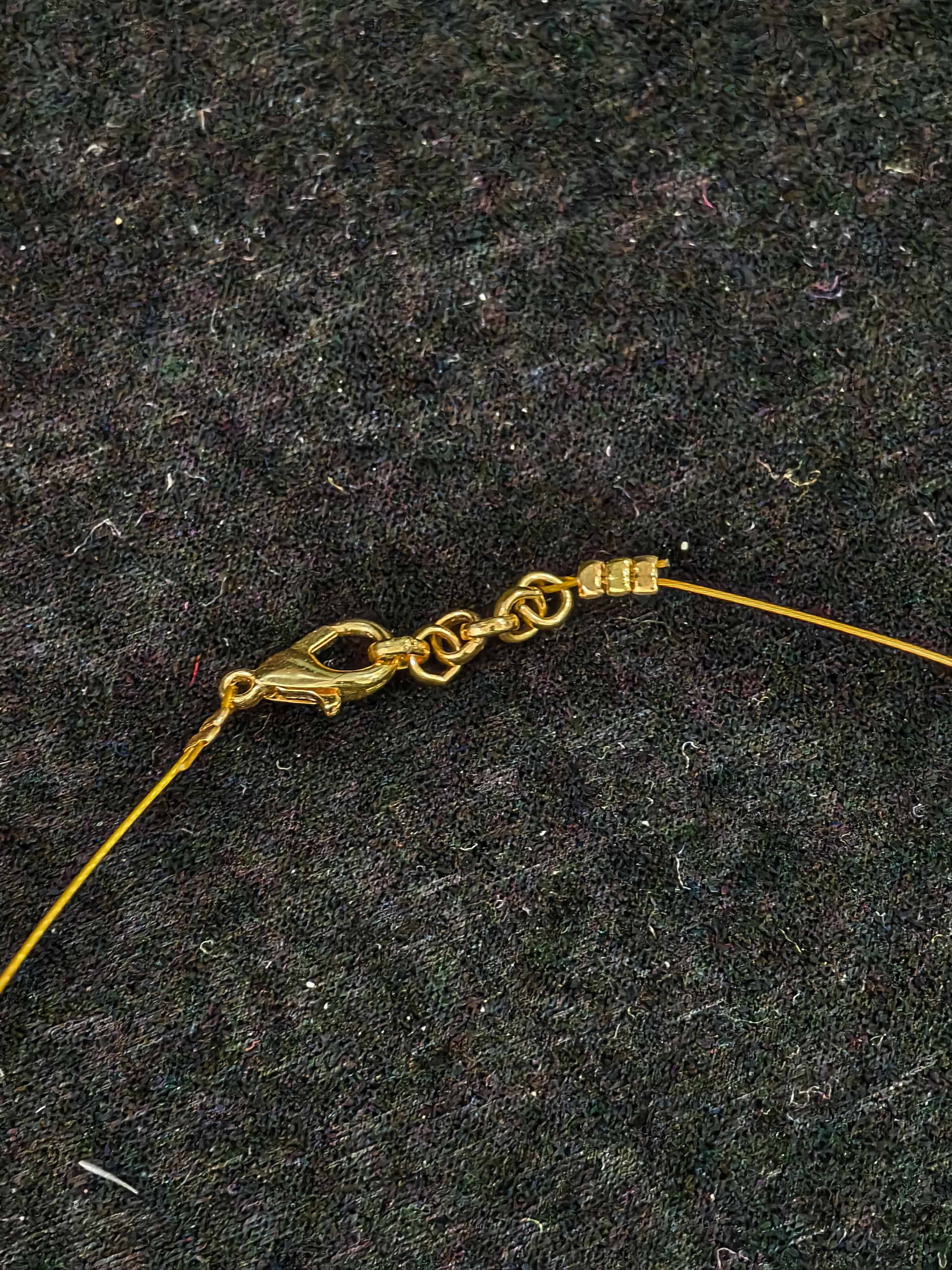 Pichwai Pendant with Pearls on Wire Base pendant | SHOBITAM