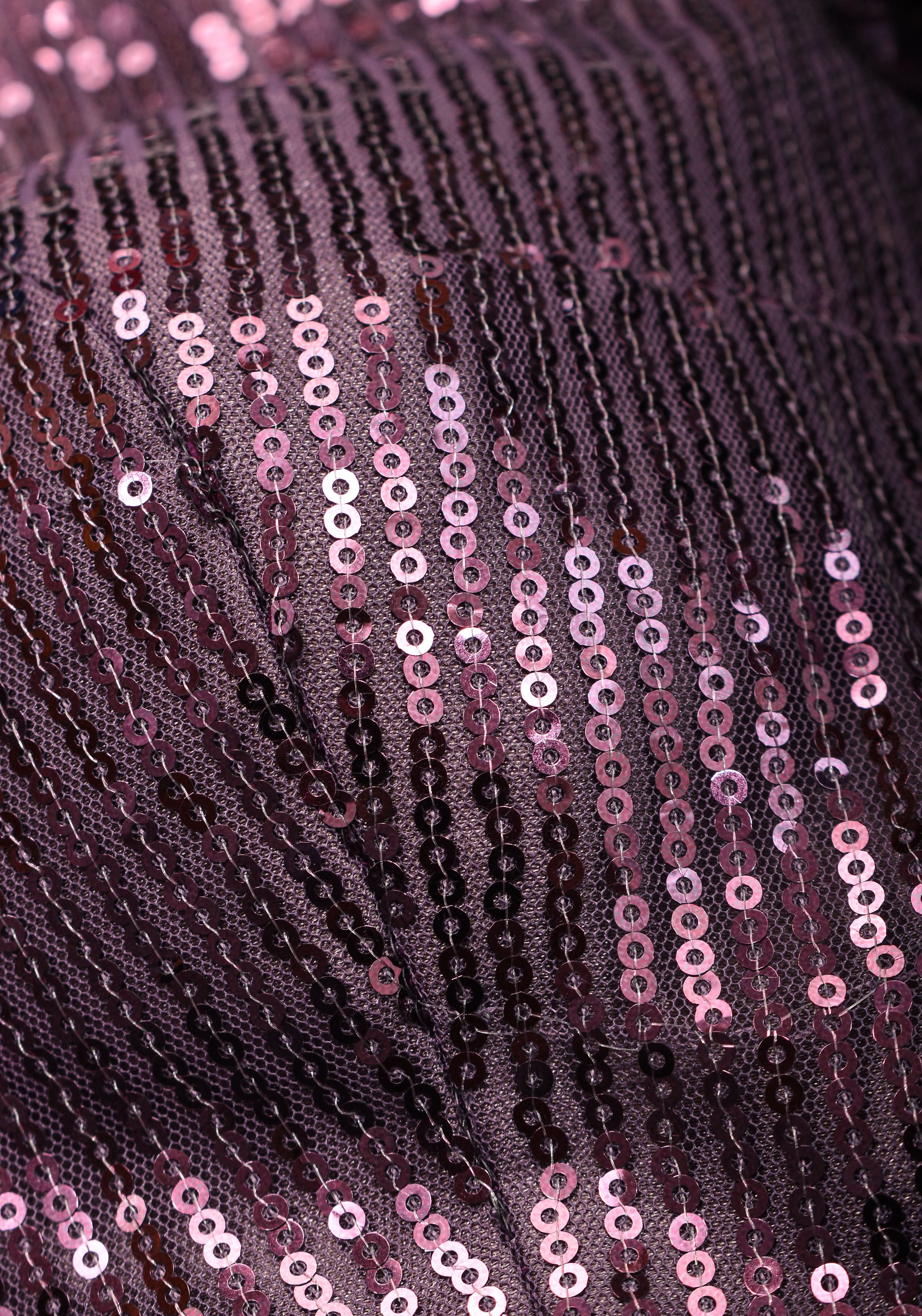 Shimmering Sequins Sleeveless Blouse in Purple | Shobitam