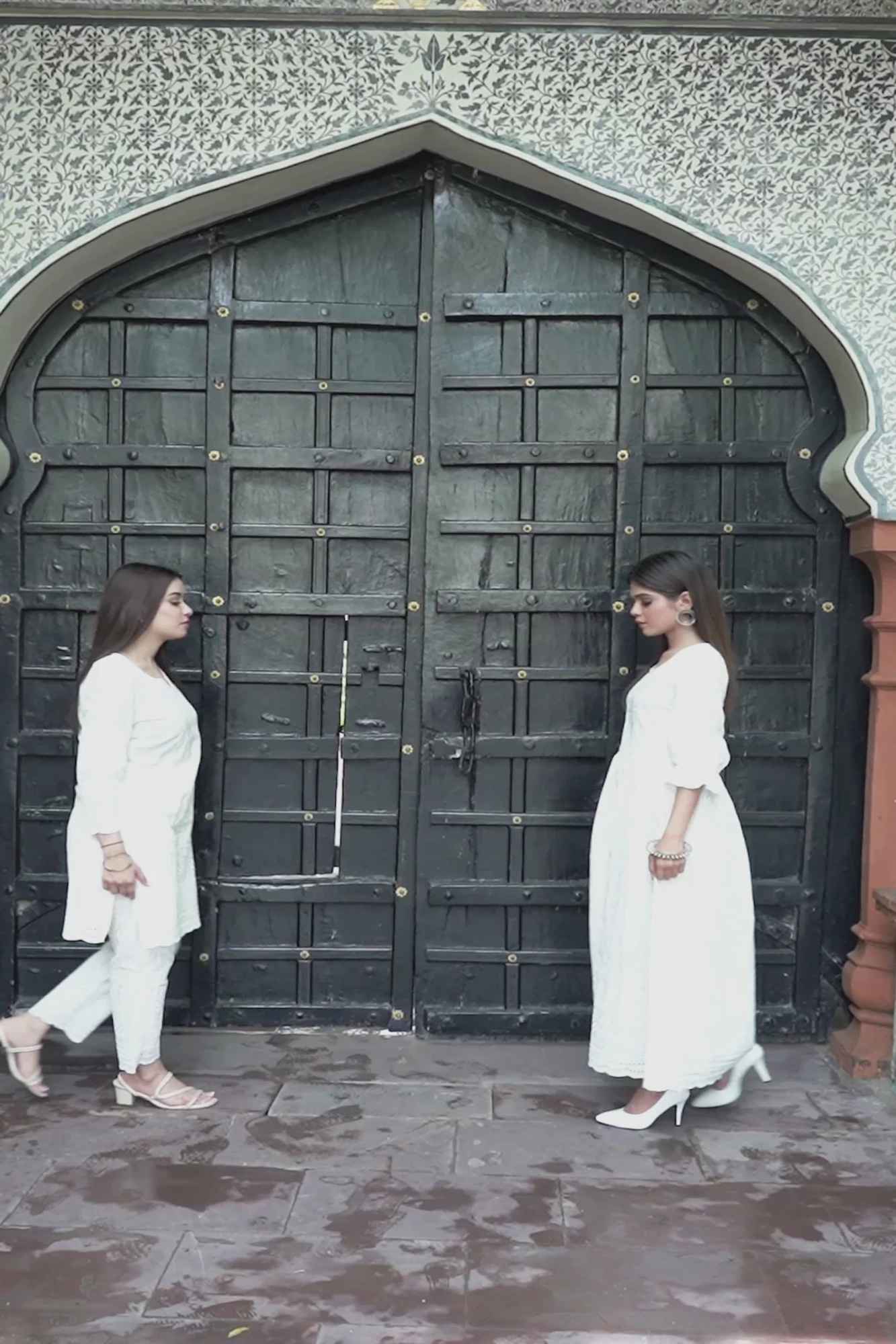 White Lily Eyelet Cotton Co-ord Set  | Made To Order