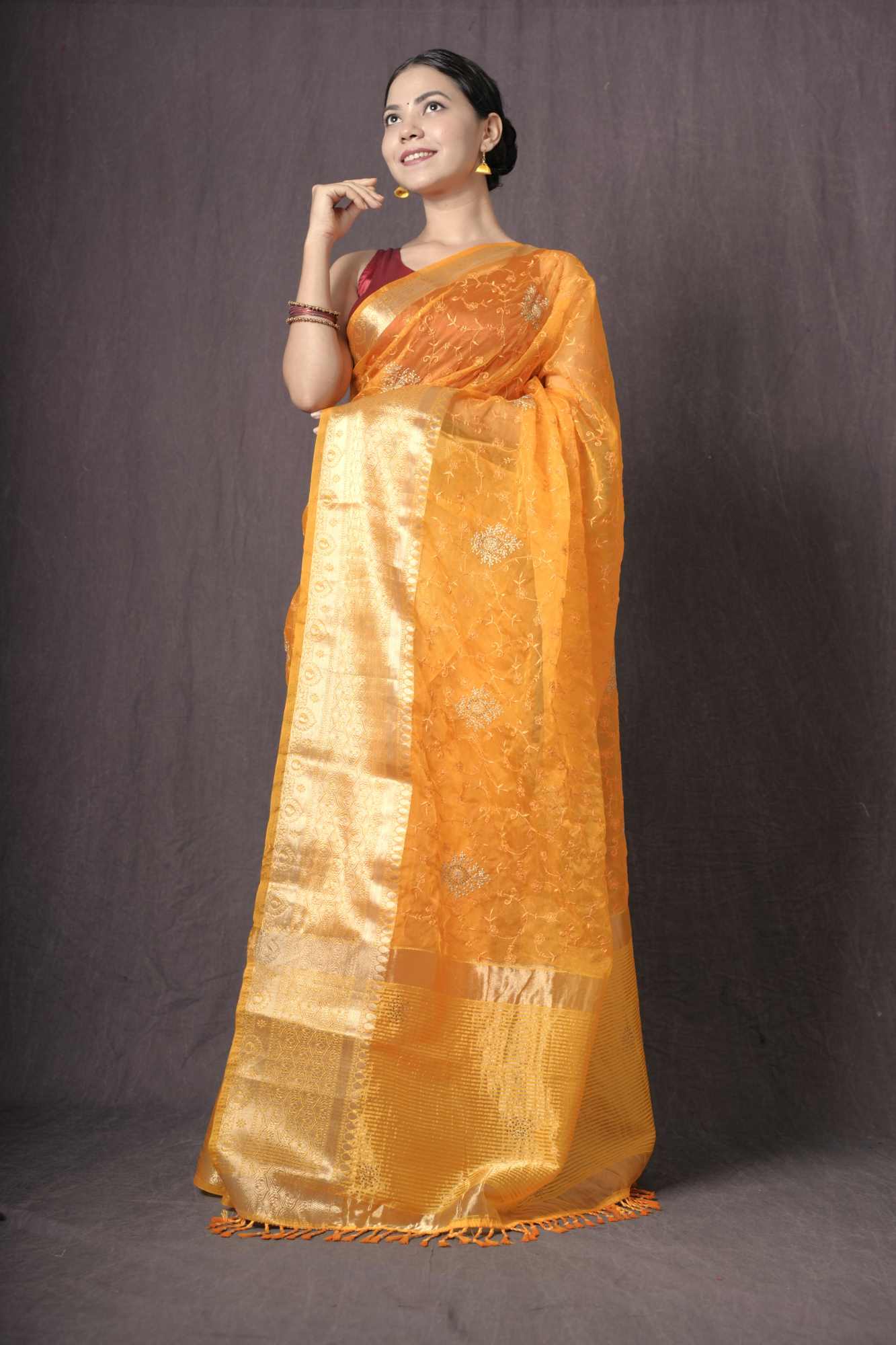 Ready to Wear One Minute Sarees Prestitched Sarees customised Plus Size 