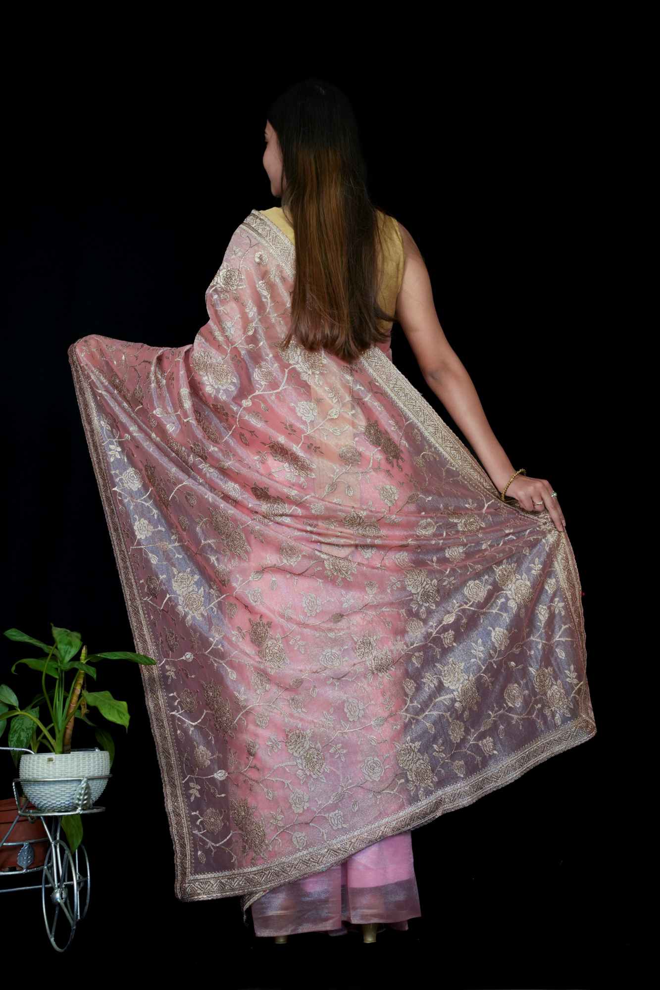 Ready to Wear One Minute Sarees Prestitched Sarees customised Plus Size 