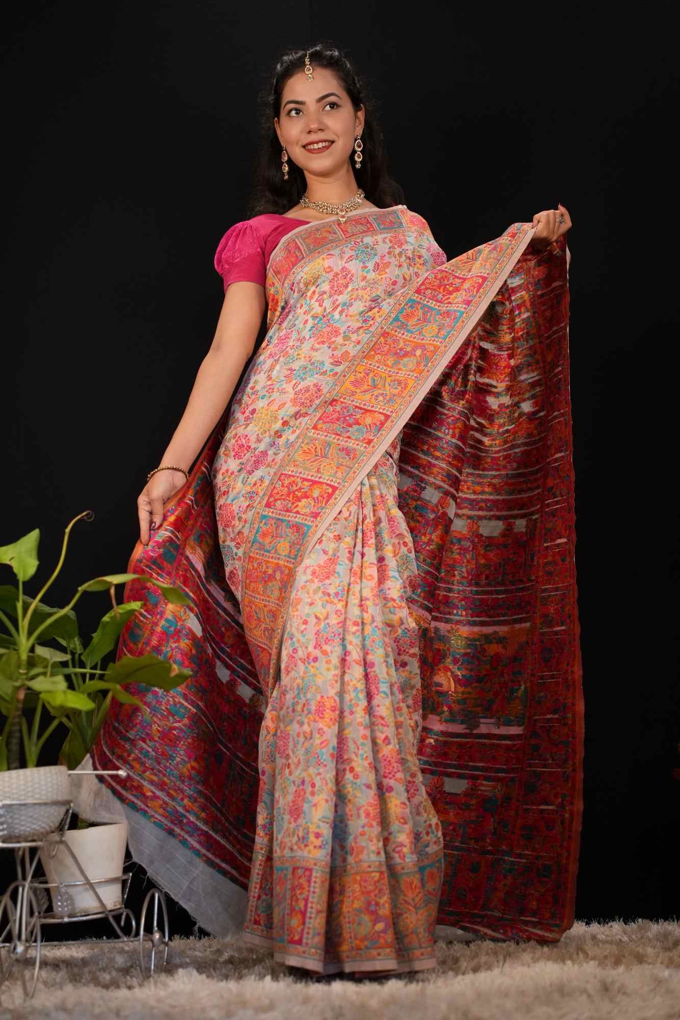 Ready to Wear One Minute Sarees Prestitched Sarees customised Plus Size 