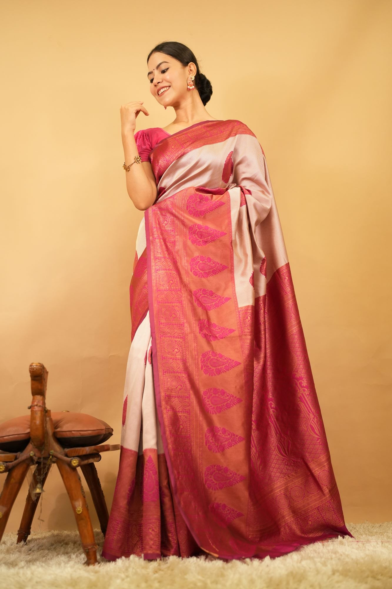 Ready to Wear One Minute Sarees Prestitched Sarees customised Plus Size 