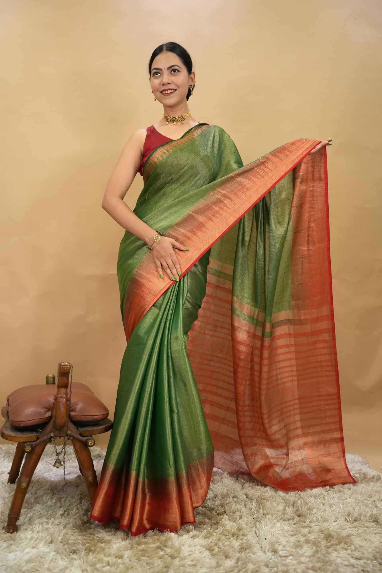 Ready to Wear One Minute Sarees Prestitched Sarees customised Plus Size 