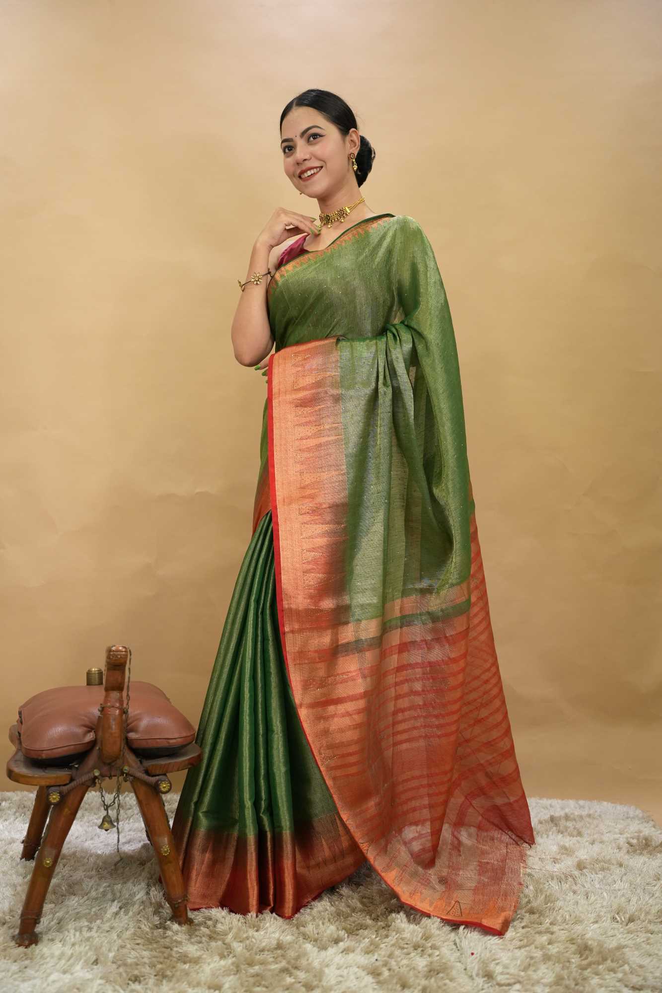 Ready to Wear One Minute Sarees Prestitched Sarees customised Plus Size 