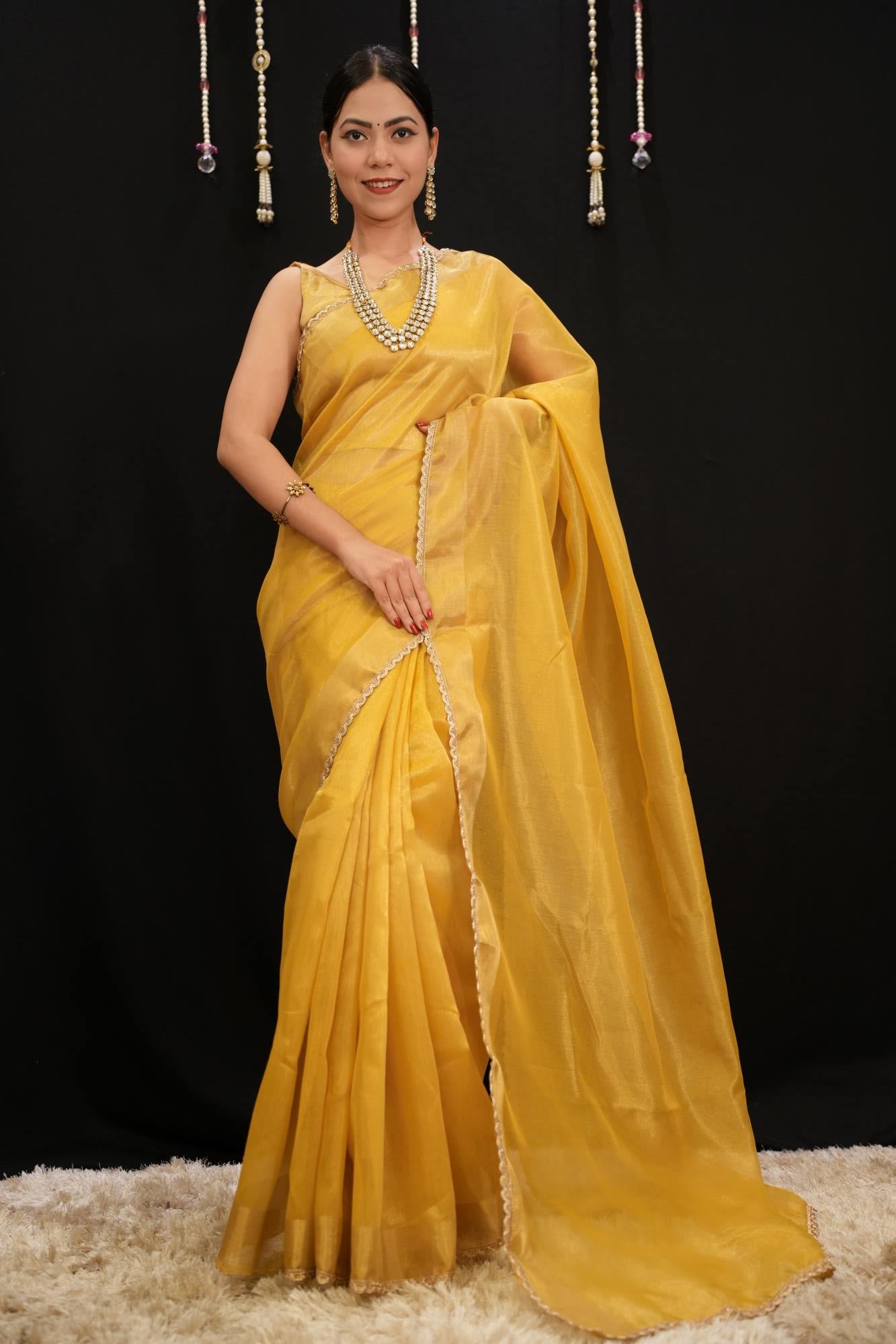 Ready to Wear One Minute Sarees Prestitched Sarees customised Plus Size 