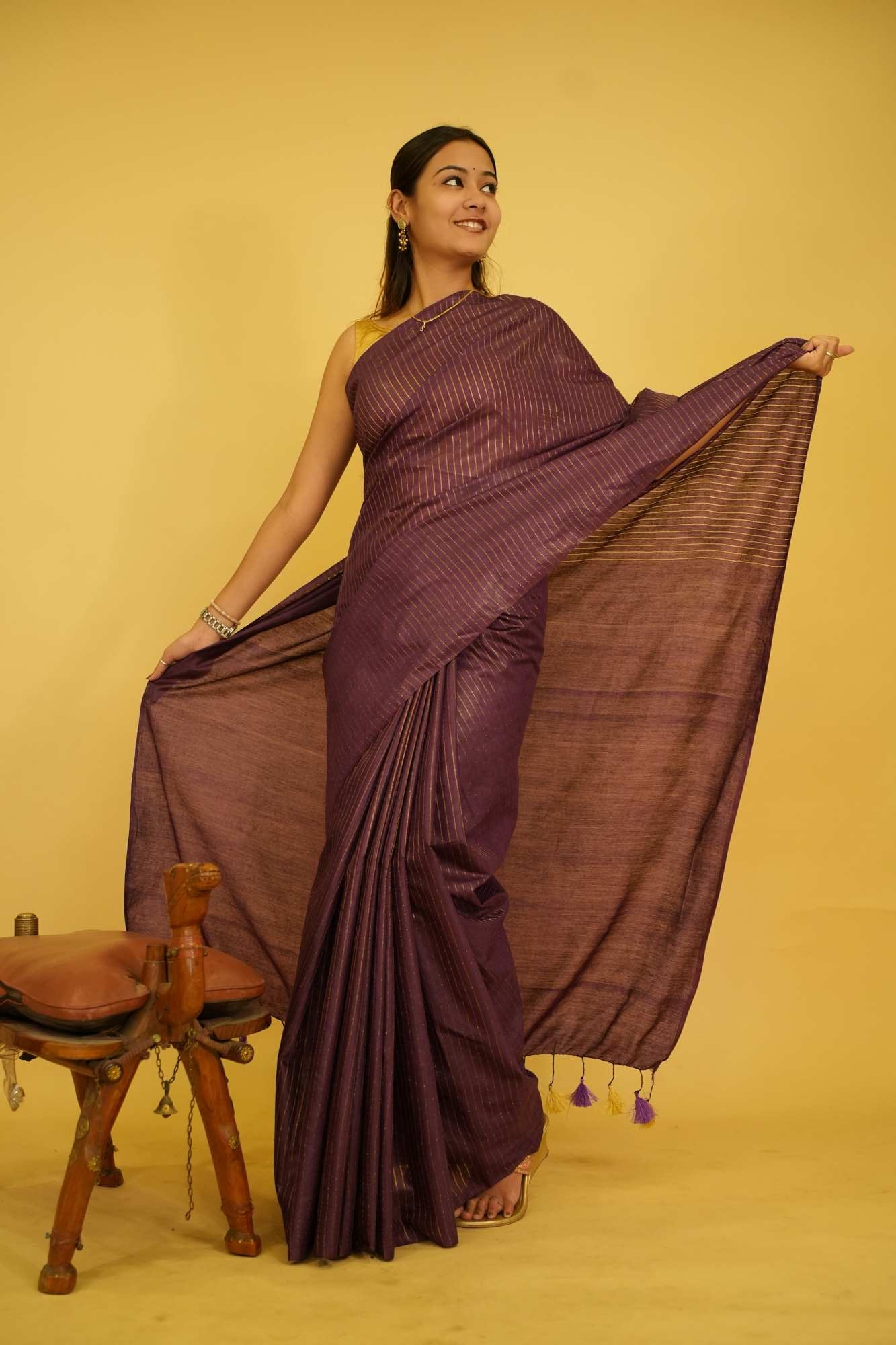 Ready To Wear Kota Silk Predraped Saree