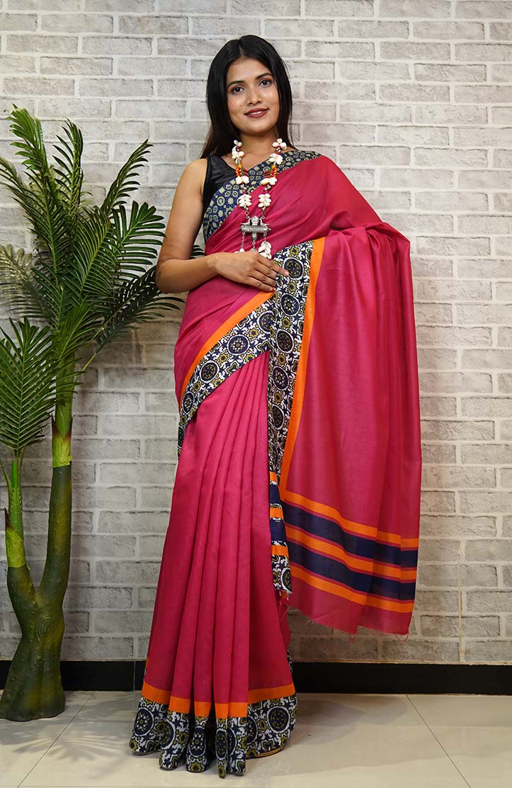 Buy online Pack Of 2 Printed Sarees With Blouse from ethnic wear for Women  by Florence for ₹569 at 83% off | 2024 Limeroad.com