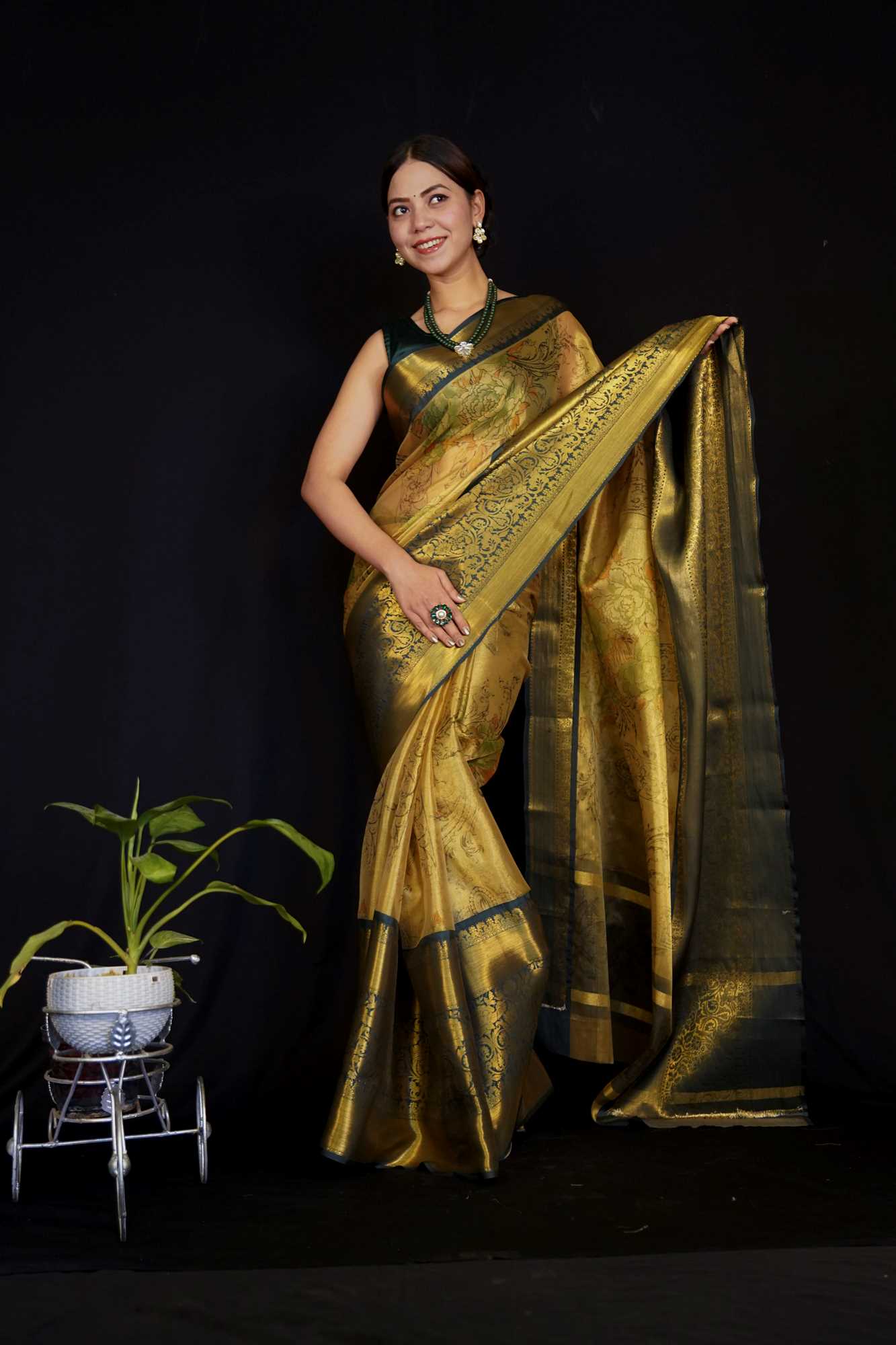 Ready to Wear One Minute Sarees Prestitched Sarees customised Plus Size 