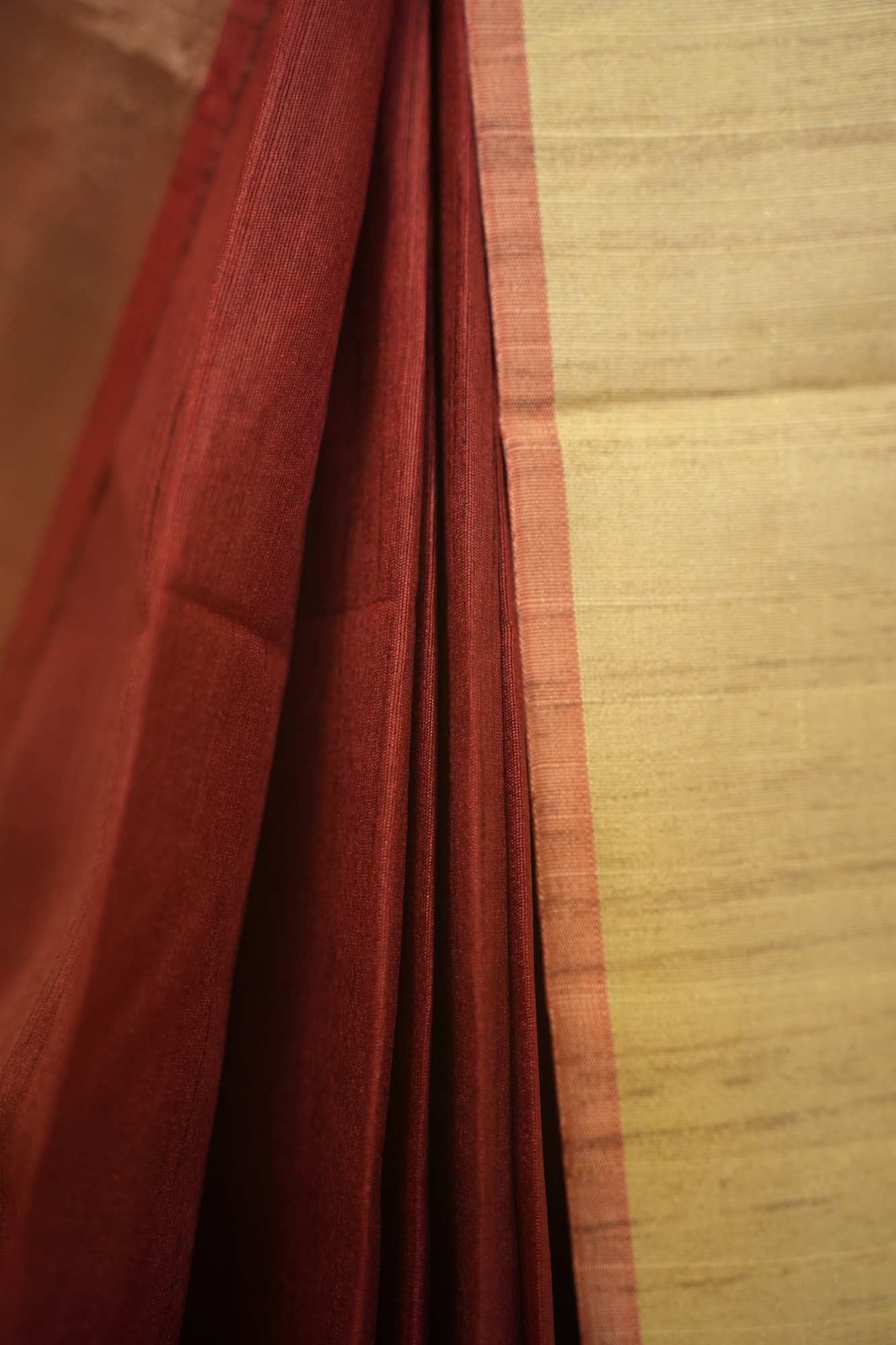 Soft Khadi Silk With Madhubani Printed & Zari Weave Bordered Pre Drape Saree