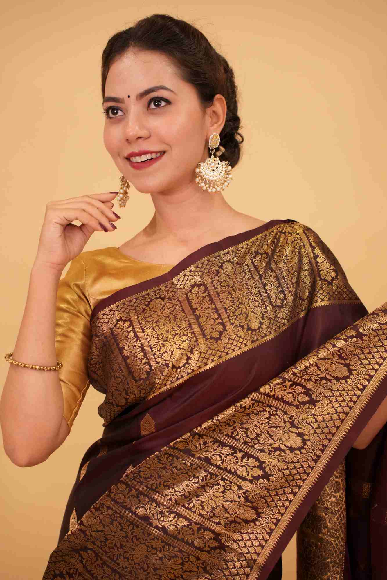 Ready to Wear One Minute Sarees Prestitched Sarees customised Plus Size 