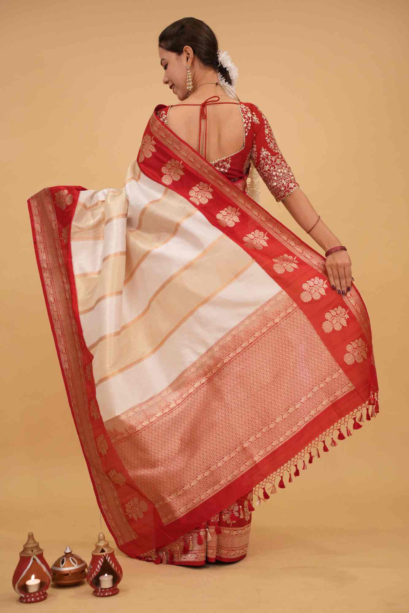 Ready to Wear One Minute Sarees Prestitched Sarees customised Plus Size 