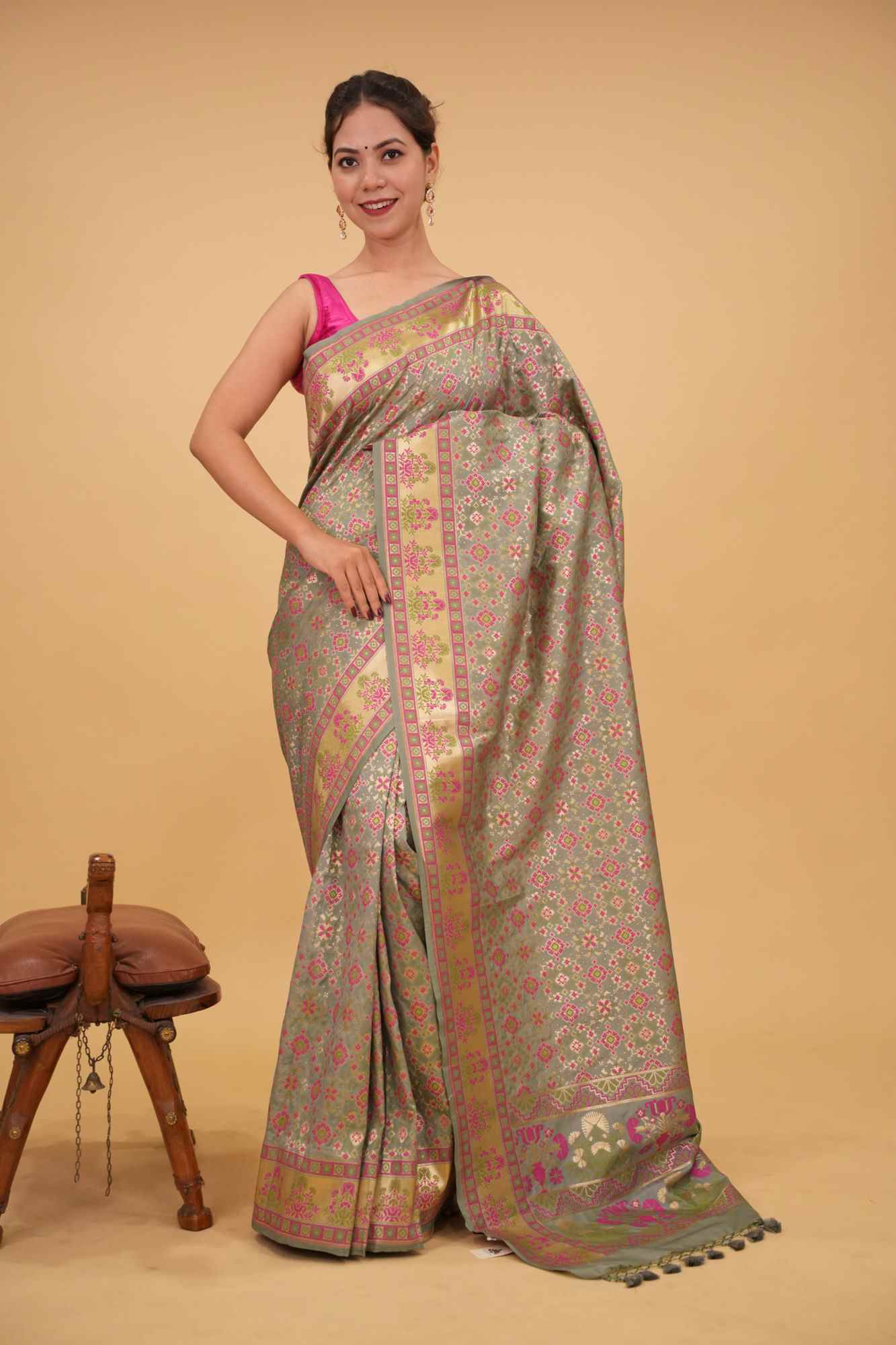 Ready to Wear One Minute Sarees Prestitched Sarees customised Plus Size 