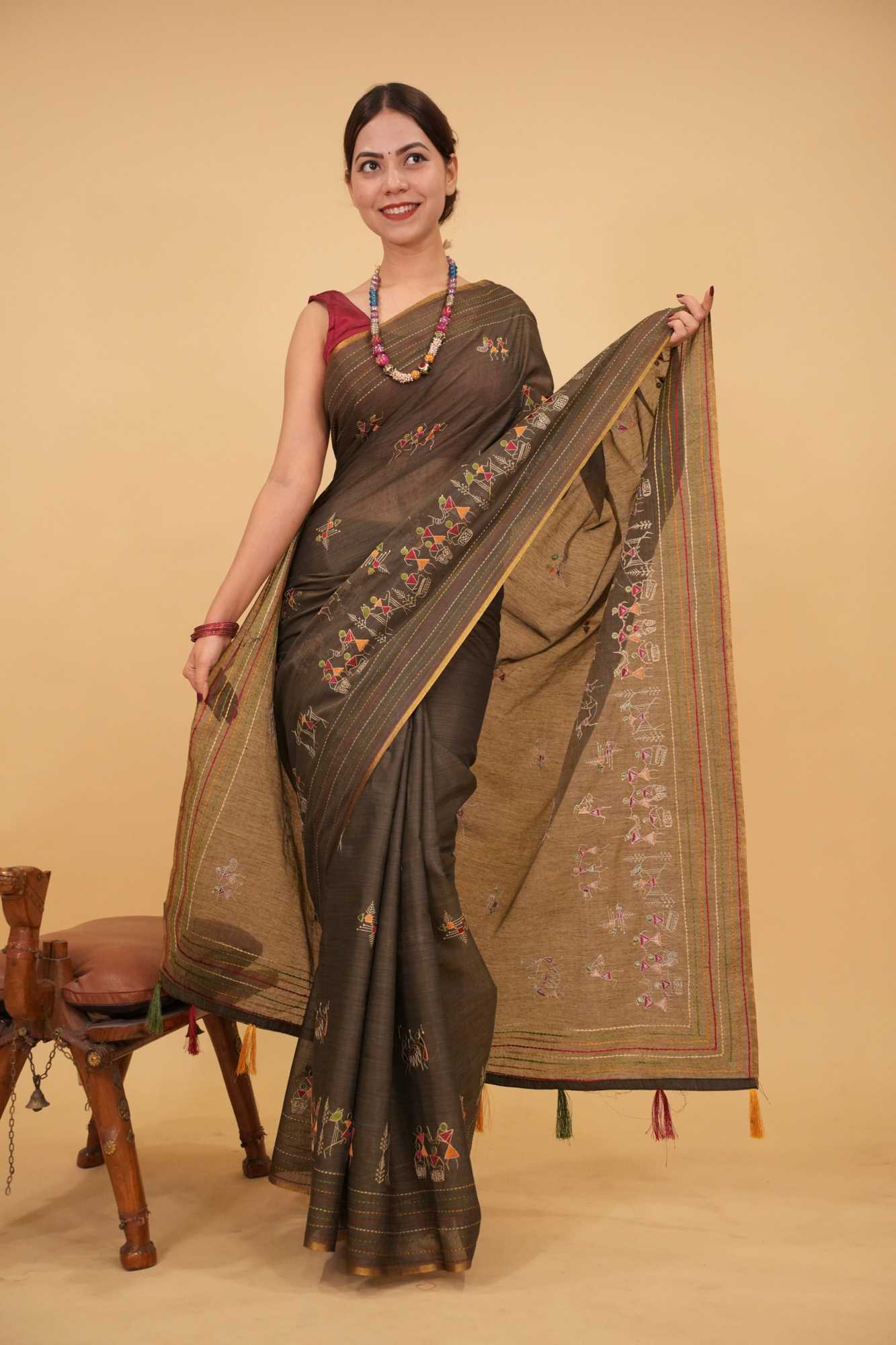 Ready to Wear One Minute Sarees Prestitched Sarees customised Plus Size 