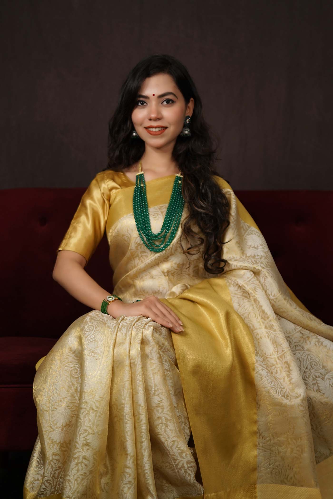 Nita Ambani recreated her Sabyasachi gold sequined saree at the Grand  Theatre of Nita Mukesh Ambani Cultural Centre. ❤️ Link in bio ... |  Instagram