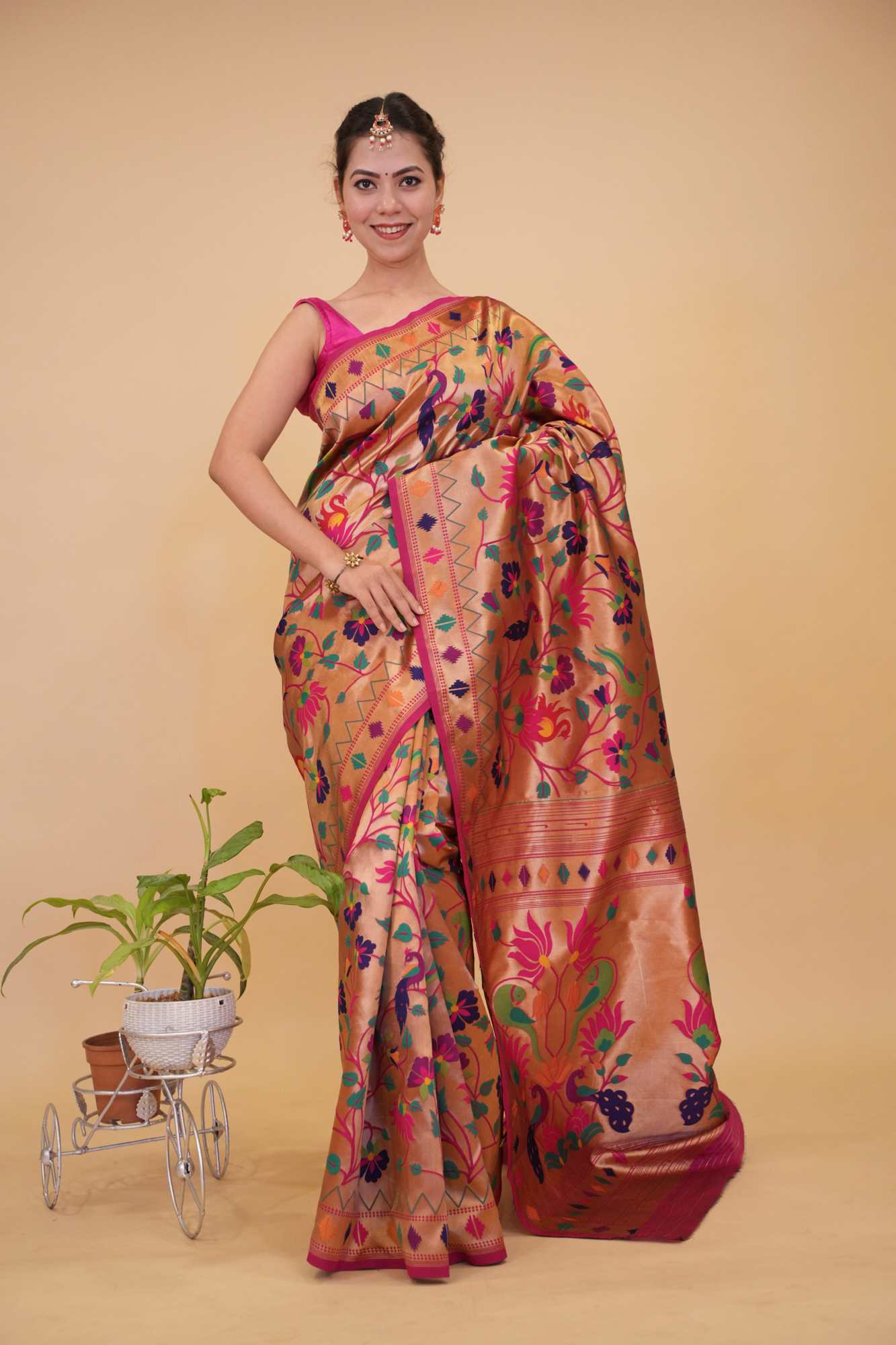 Ready to Wear One Minute Sarees Prestitched Sarees customised Plus Size 