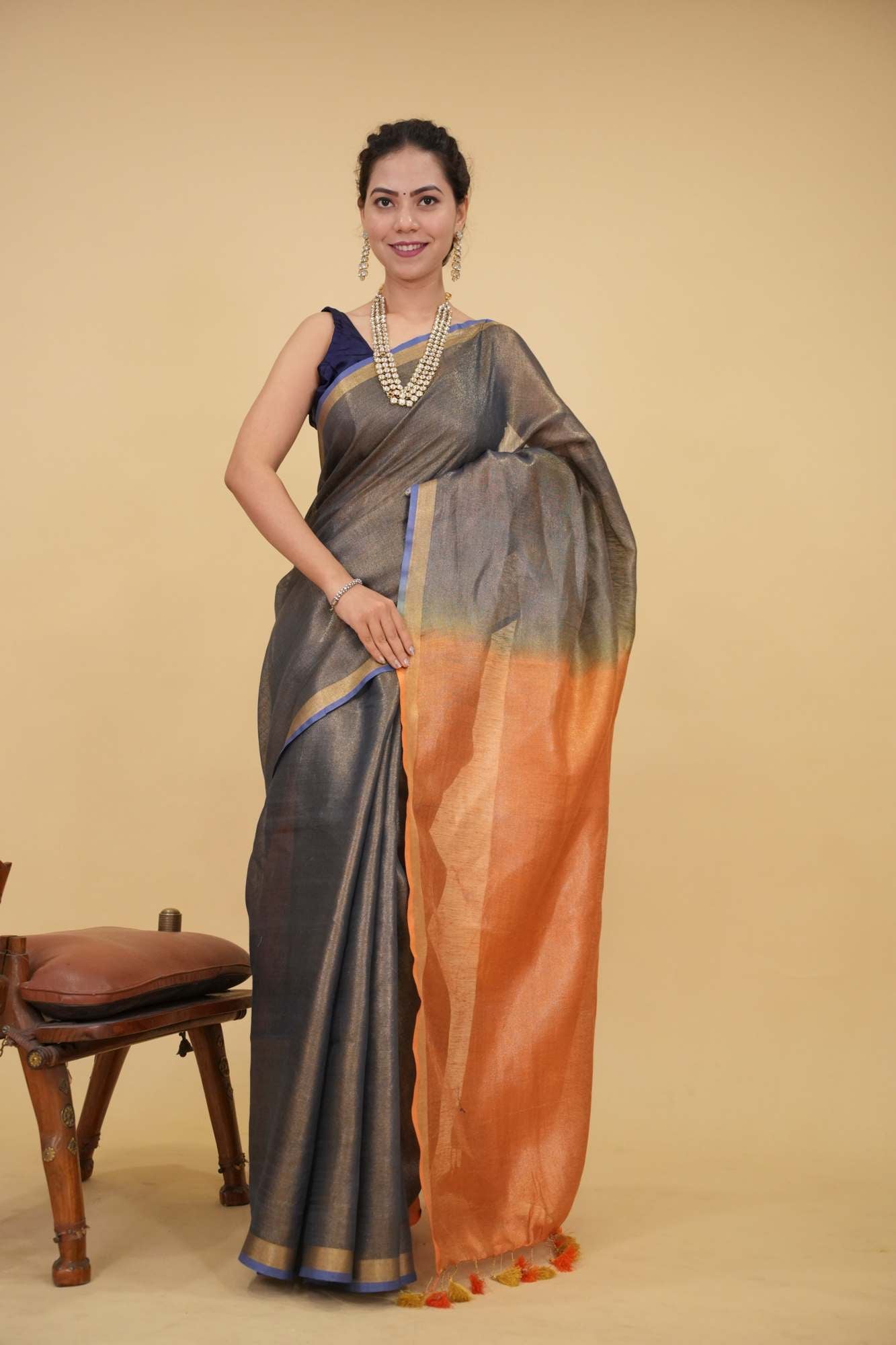 Ready to Wear One Minute Sarees Prestitched Sarees customised Plus Size 