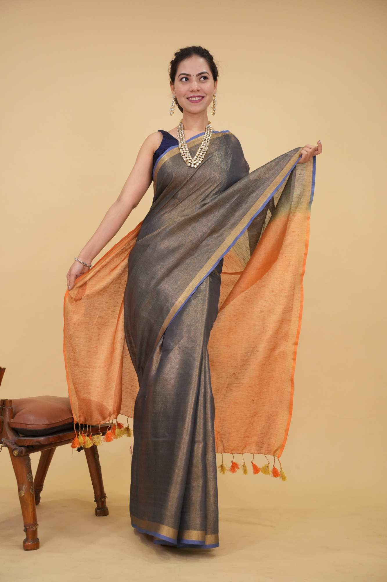 Ready to Wear One Minute Sarees Prestitched Sarees customised Plus Size 