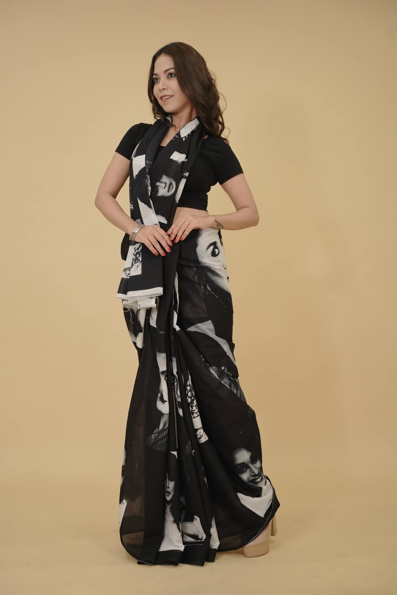 Ready to Wear One Minute Sarees Prestitched Sarees customised Plus Size 