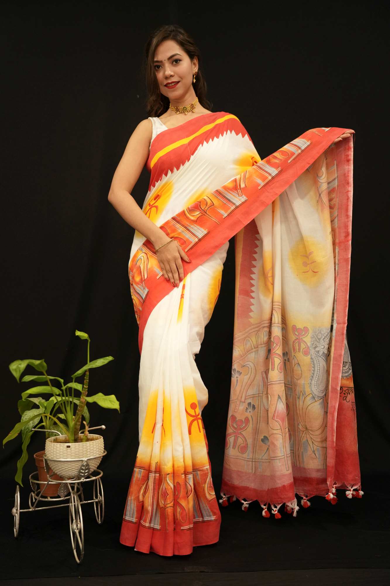 Ready to Wear One Minute Sarees Prestitched Sarees customised Plus Size 