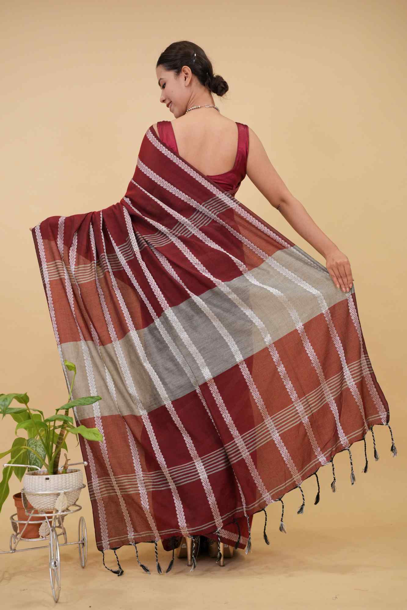 Ready to Wear One Minute Sarees Prestitched Sarees customised Plus Size 