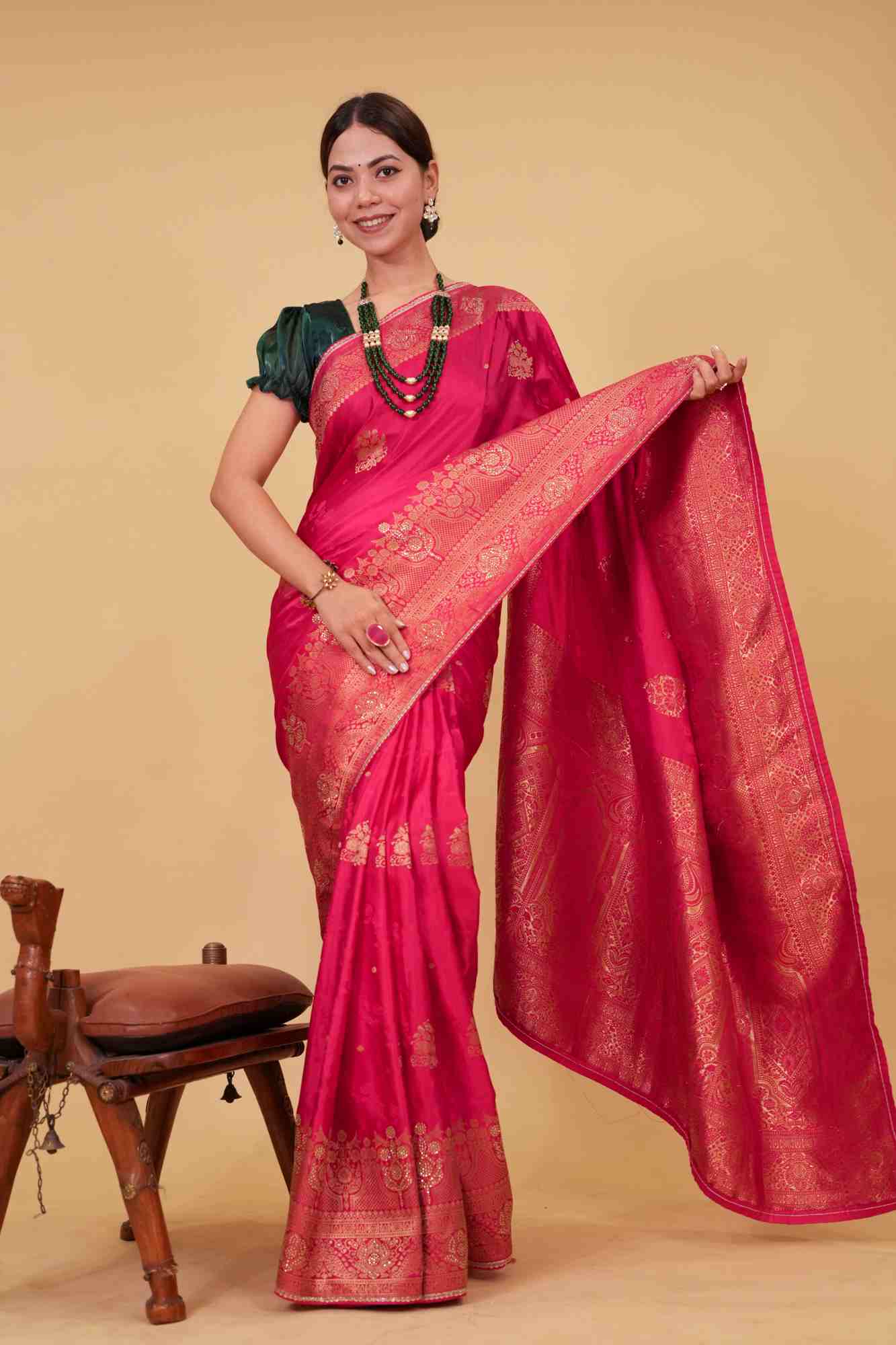 Ready to Wear One Minute Sarees Prestitched Sarees customised Plus Size 