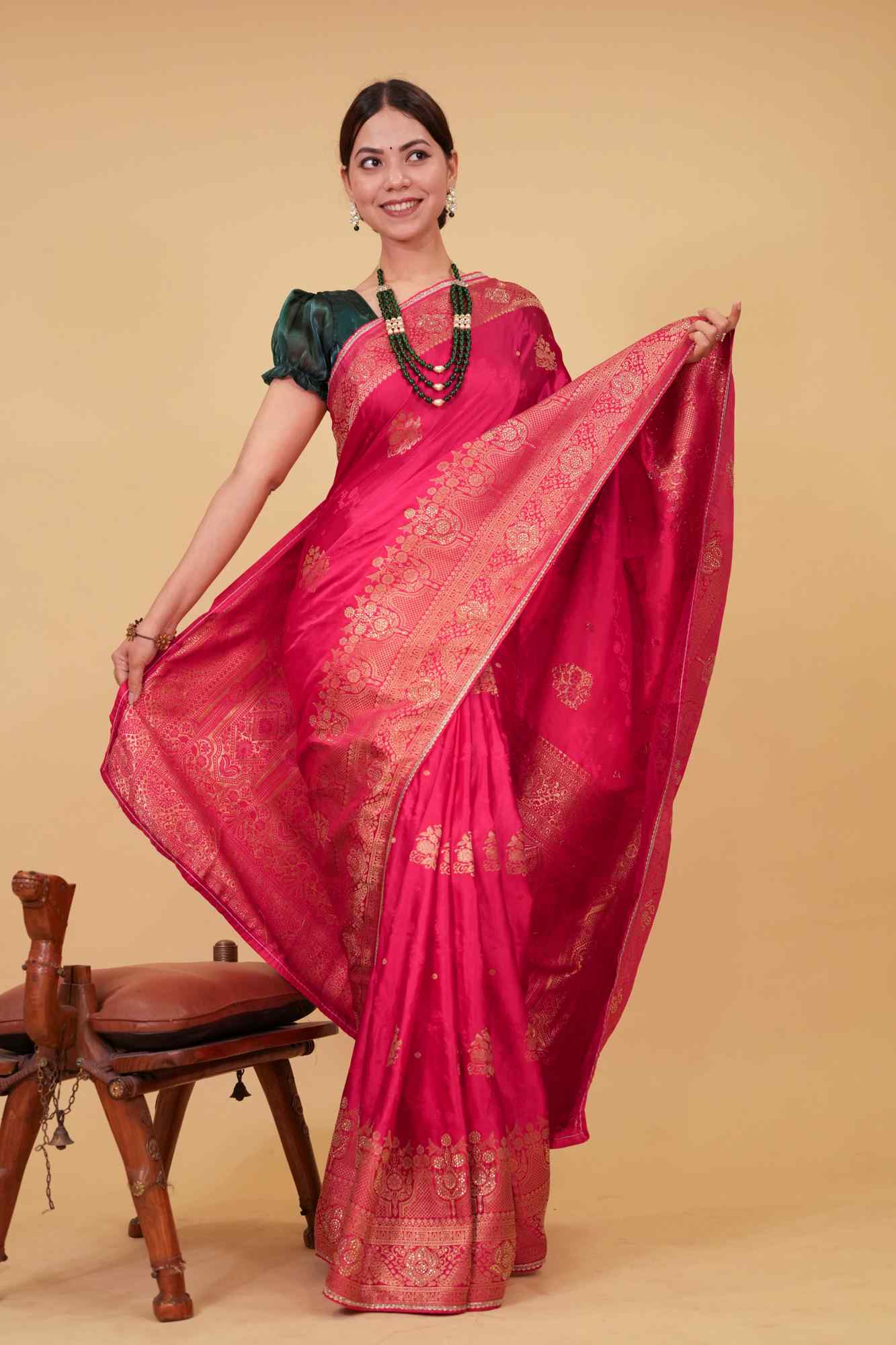 Ready to Wear One Minute Sarees Prestitched Sarees customised Plus Size 